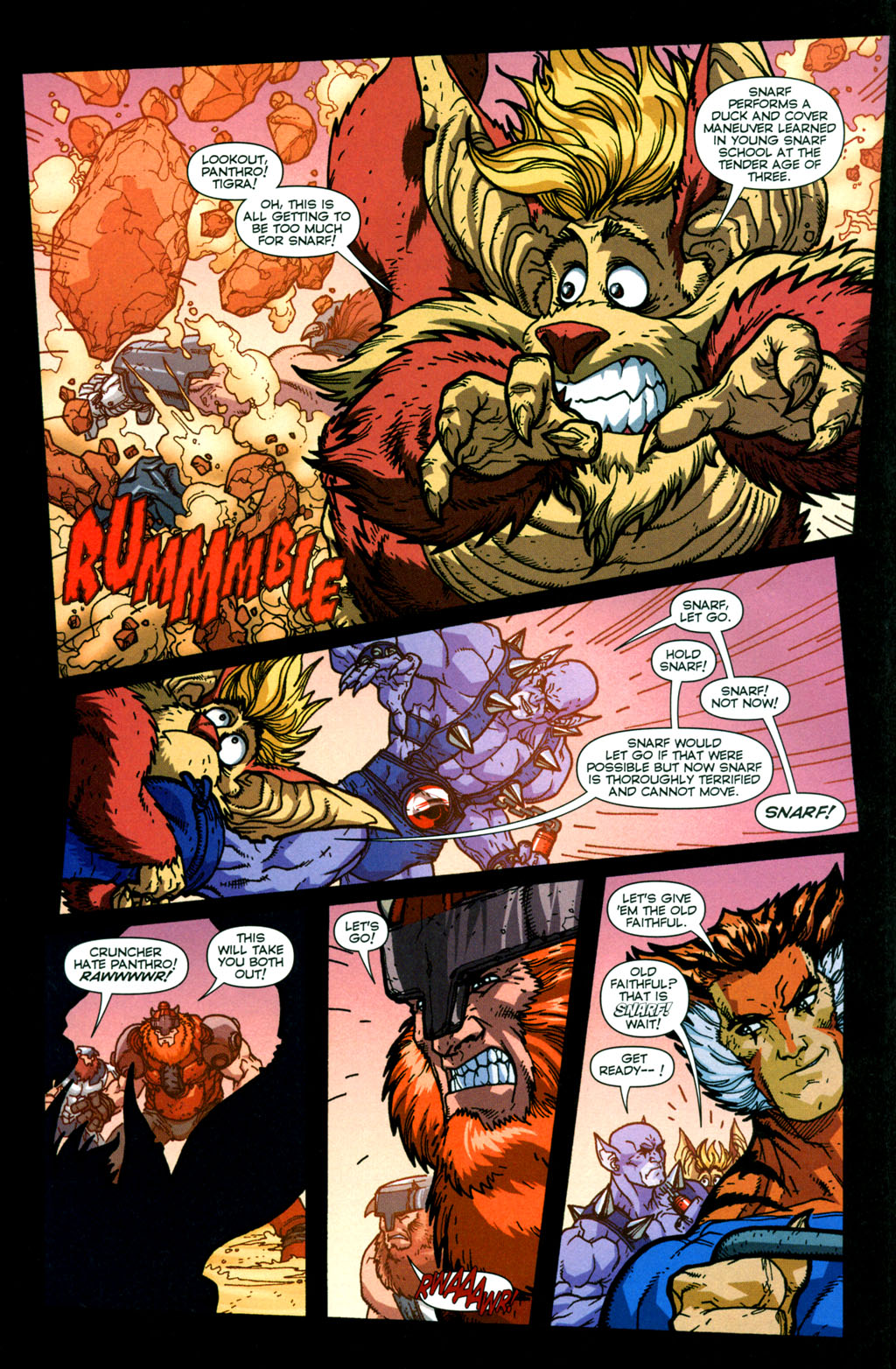 Read online ThunderCats: HammerHand's Revenge comic -  Issue #4 - 10