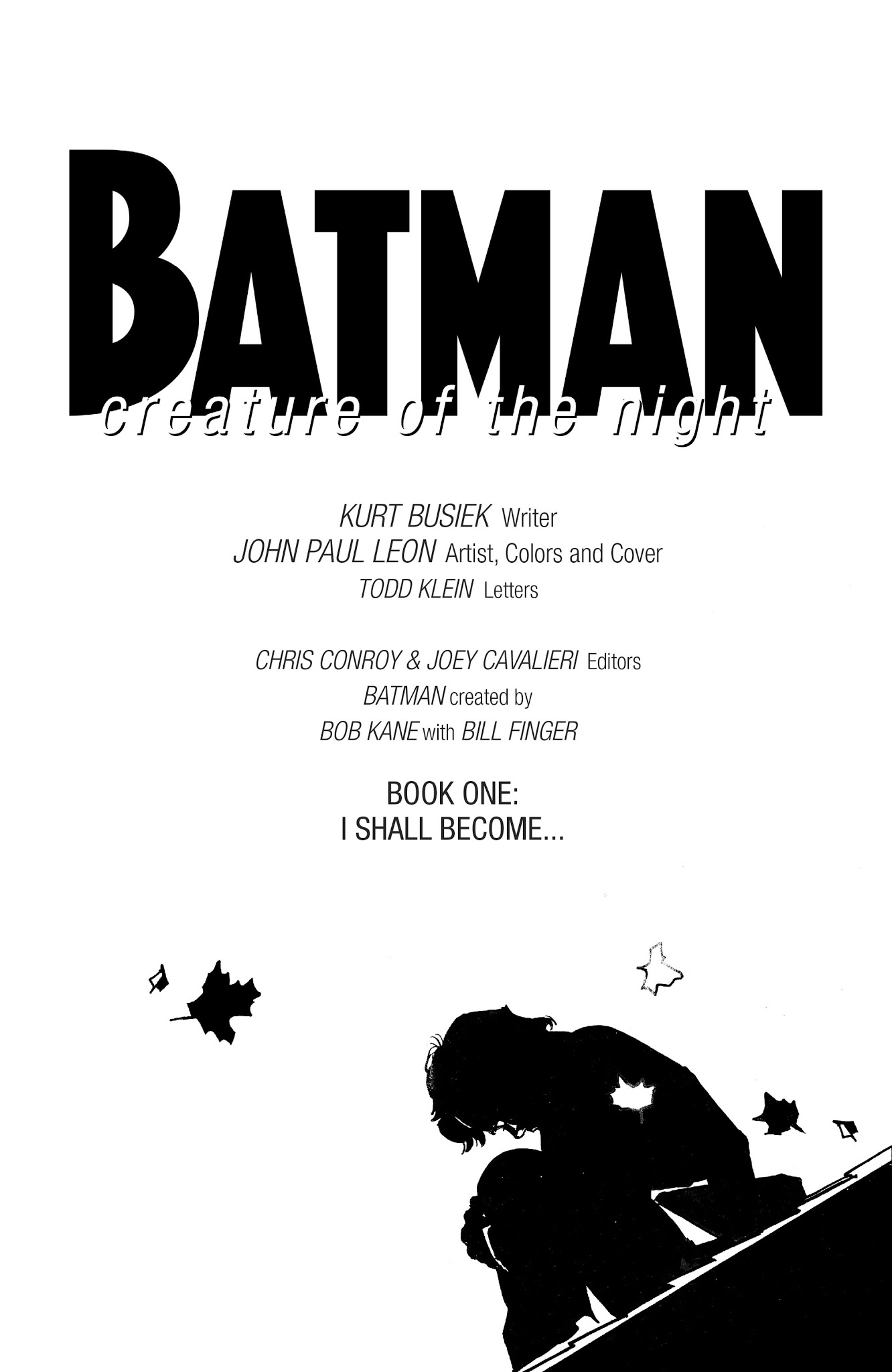 Read online Batman: Creature of the Night comic -  Issue #1 - 3