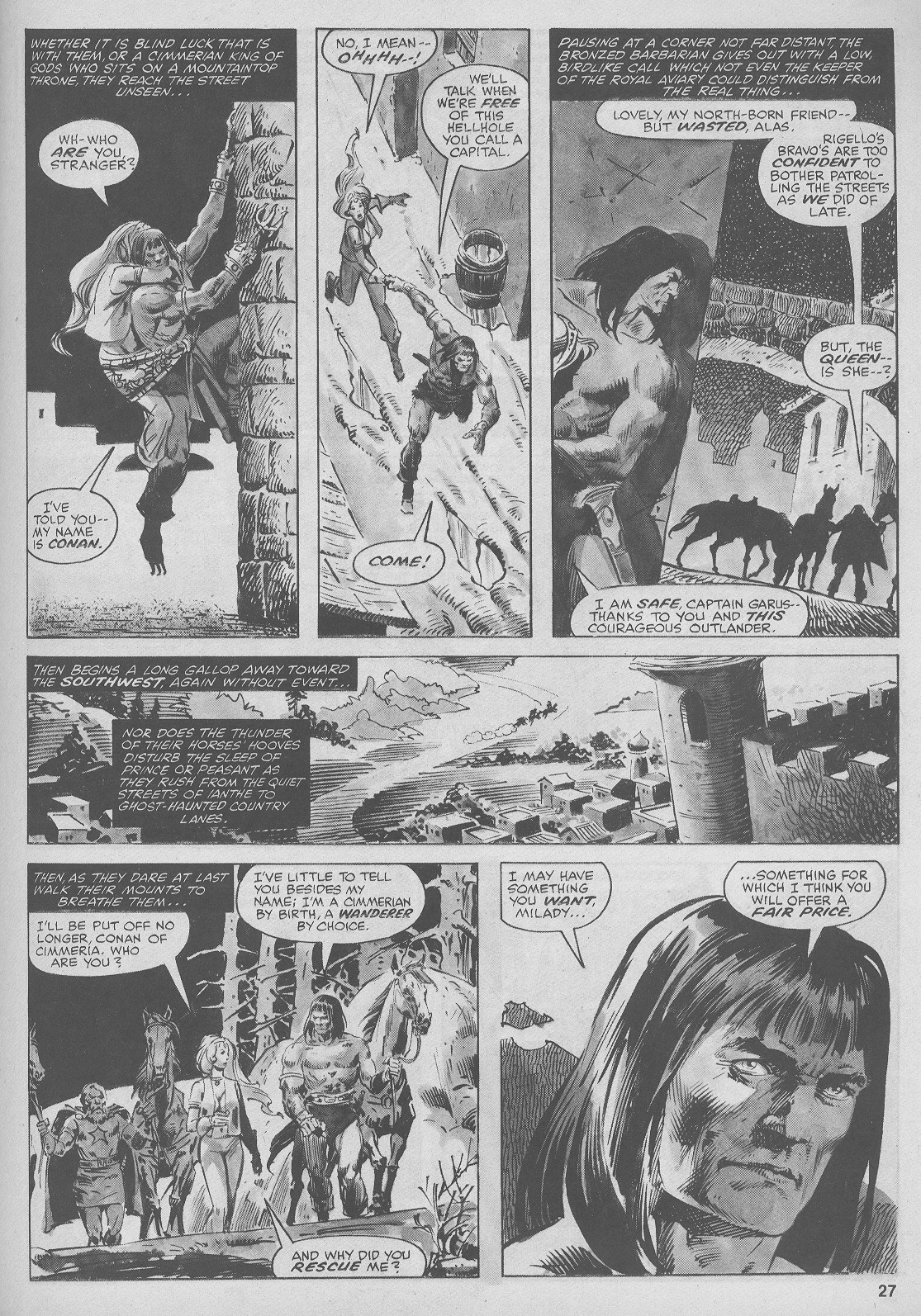 Read online The Savage Sword Of Conan comic -  Issue #44 - 27