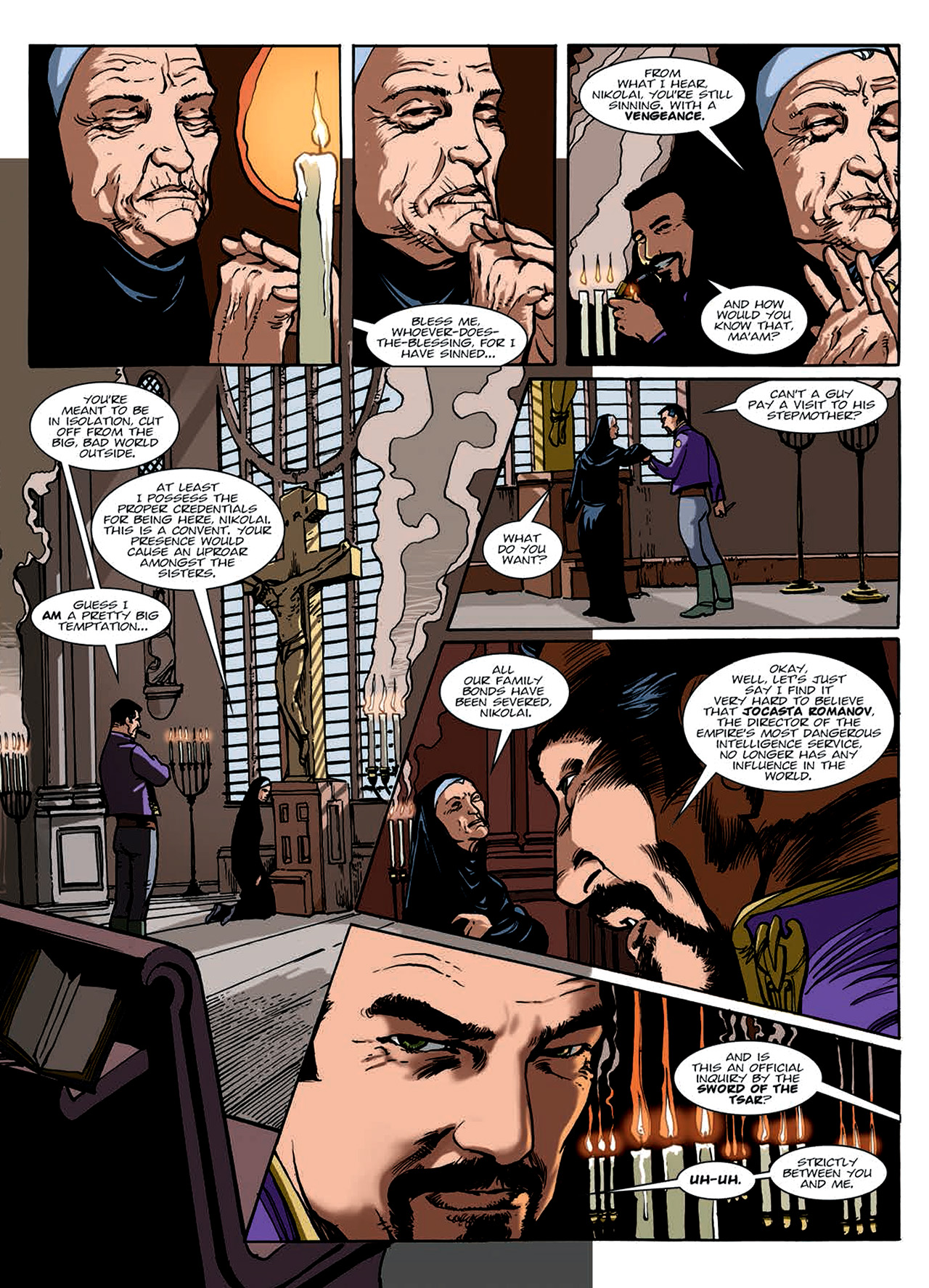 Read online Nikolai Dante comic -  Issue # TPB 8 - 38