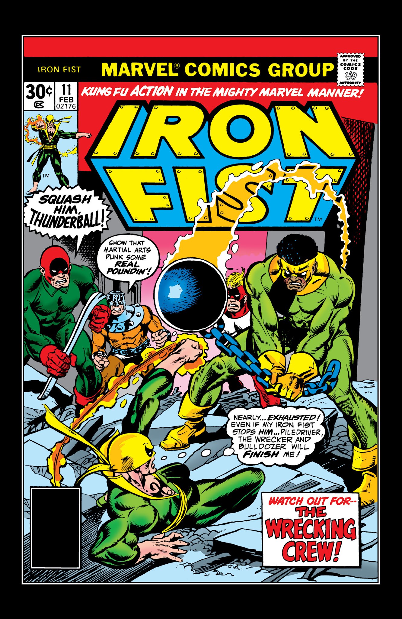 Read online Marvel Masterworks: Iron Fist comic -  Issue # TPB 2 (Part 2) - 51