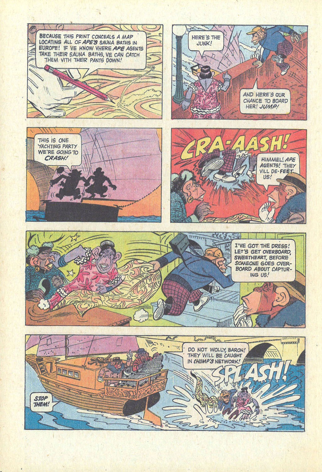 Read online Lancelot Link Secret Chimp comic -  Issue #3 - 16