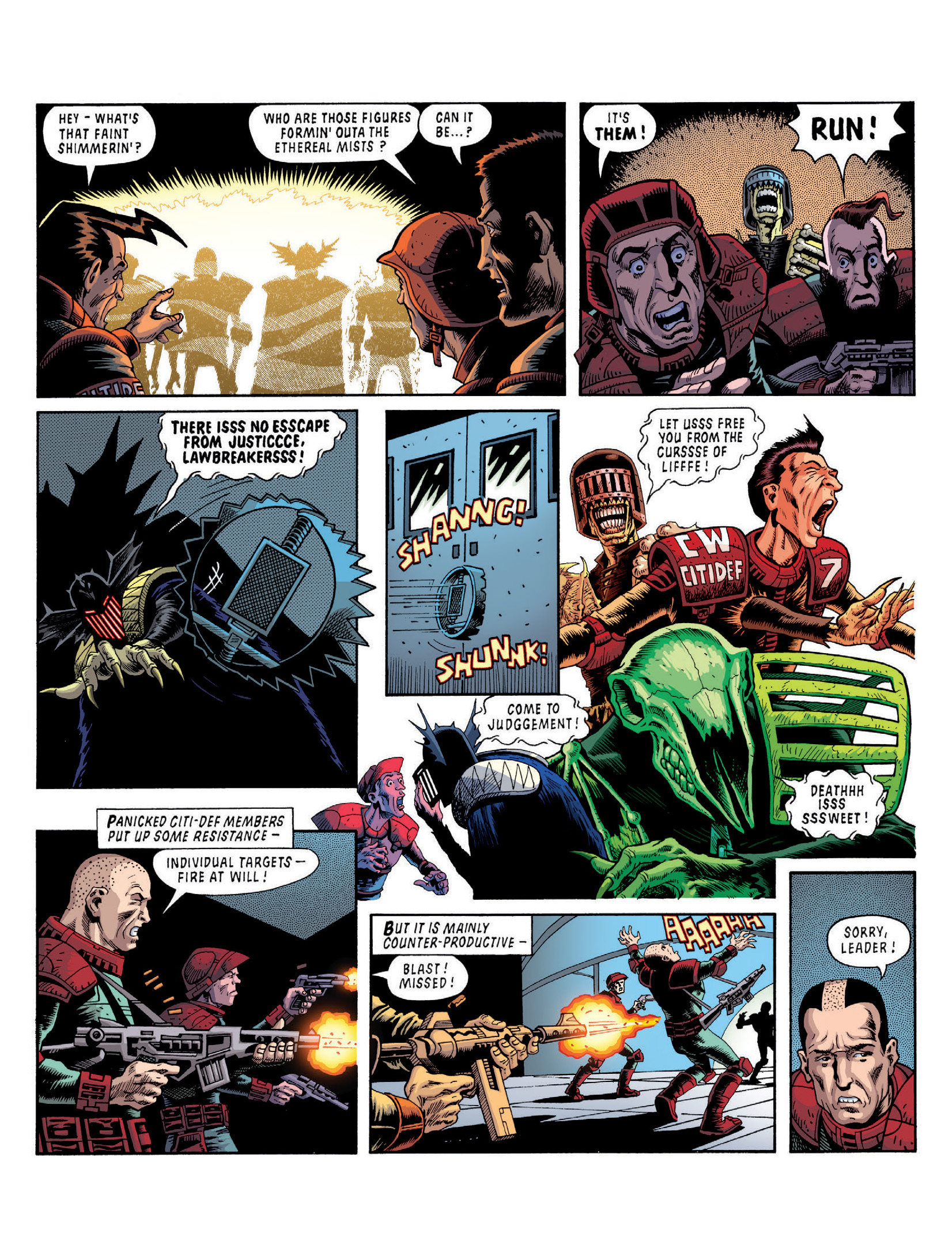 Read online Essential Judge Dredd: Dredd Vs Death comic -  Issue # TPB (Part 1) - 84