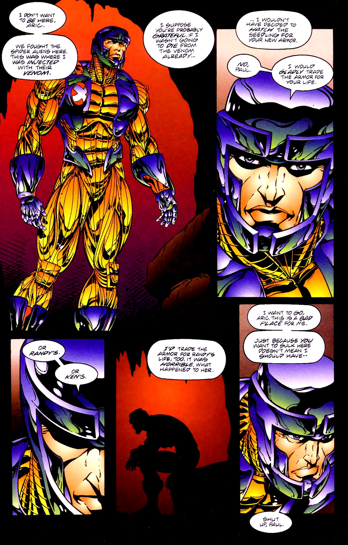 Read online X-O Manowar (1992) comic -  Issue #49 - 4