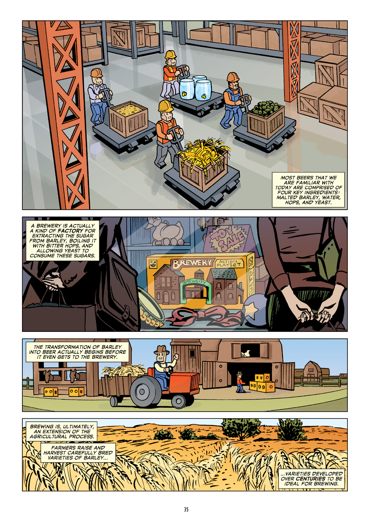Read online The Comic Book Story of Beer comic -  Issue # Full - 41