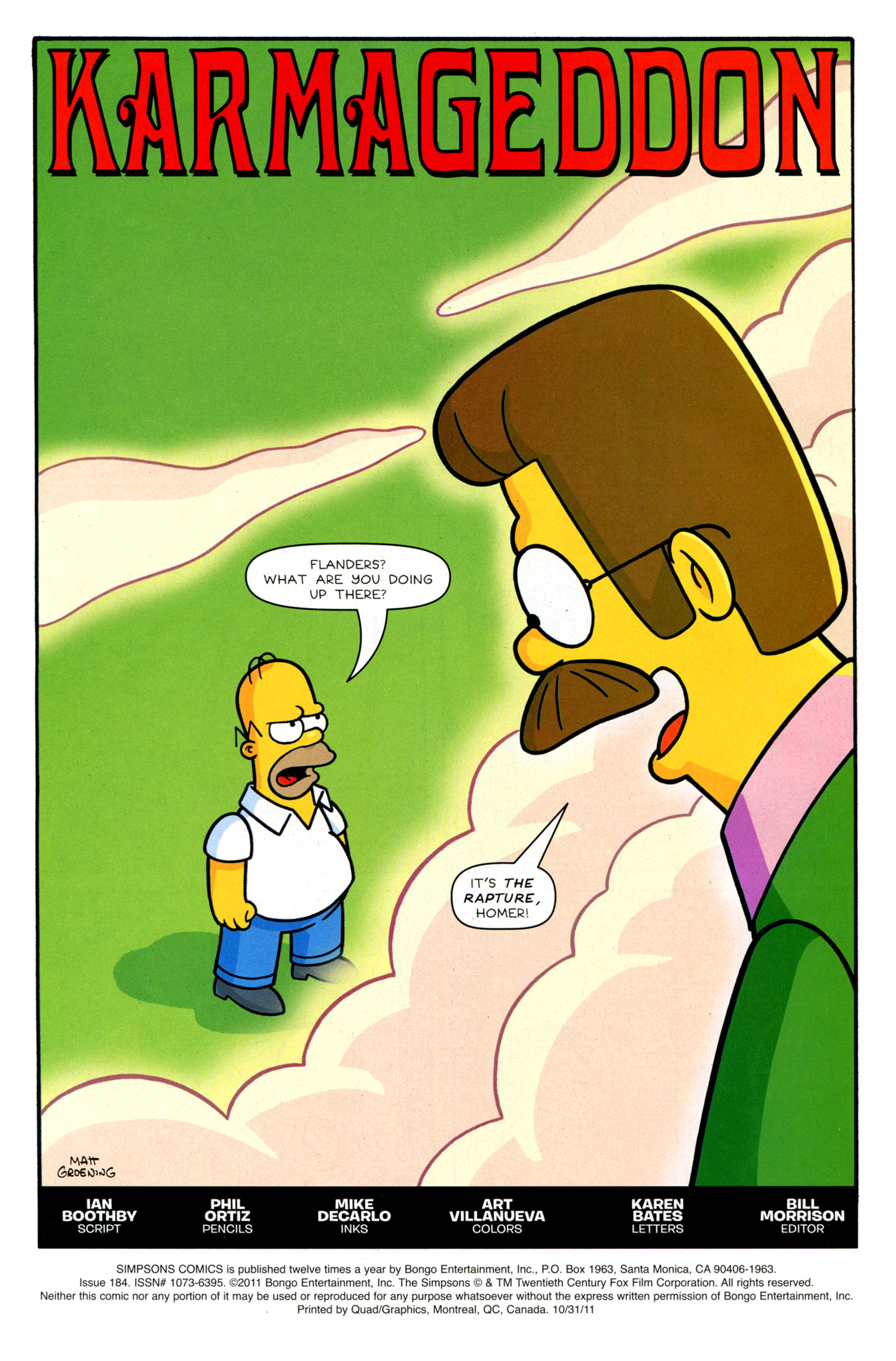 Read online Simpsons Comics comic -  Issue #184 - 3