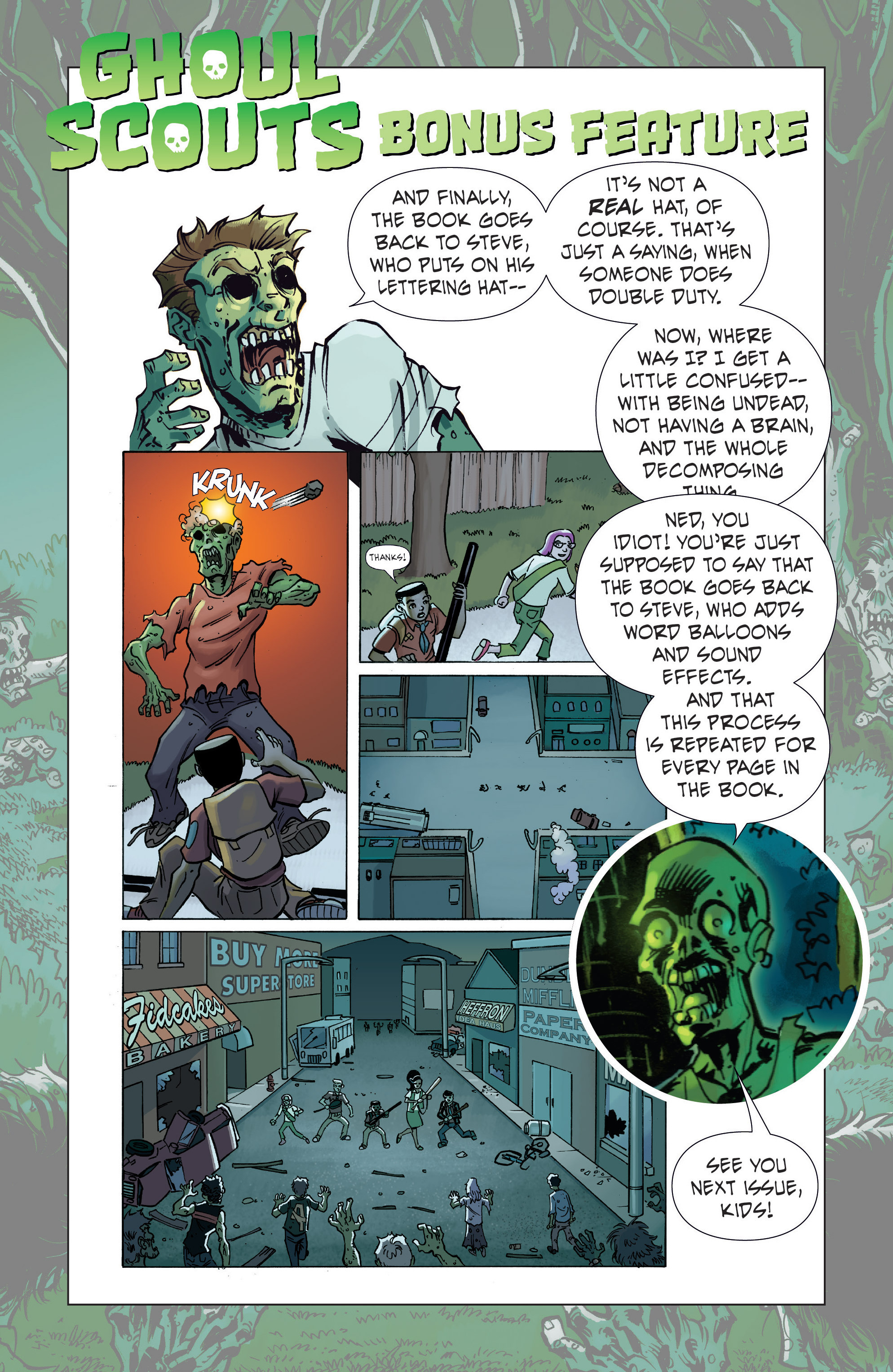Read online Ghoul Scouts: Night of the Unliving Undead comic -  Issue #4 - 27