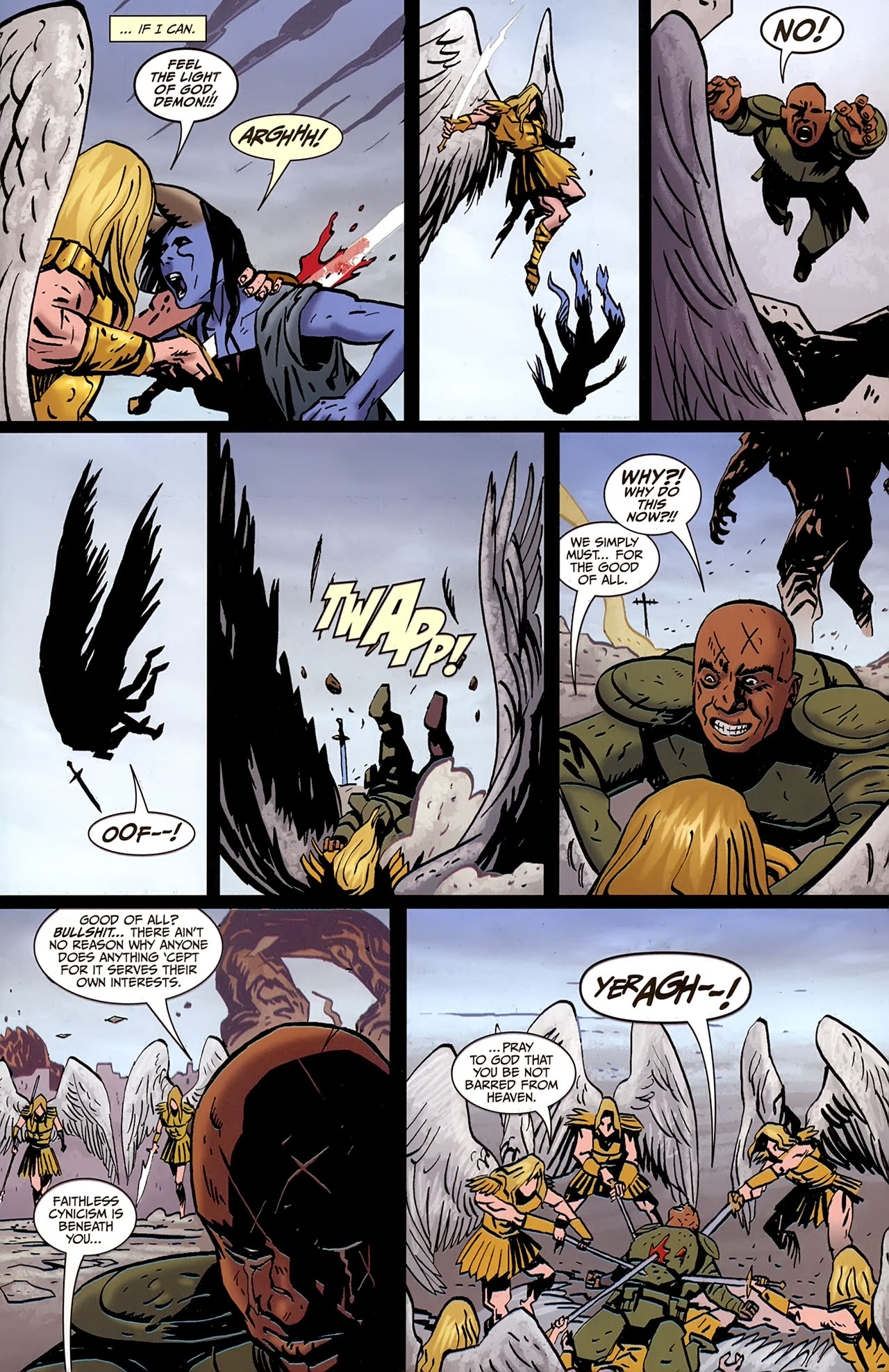 Read online Strange Girl comic -  Issue #18 - 17