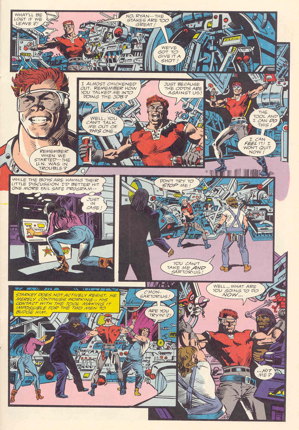 Read online Steelgrip Starkey comic -  Issue #6 - 28