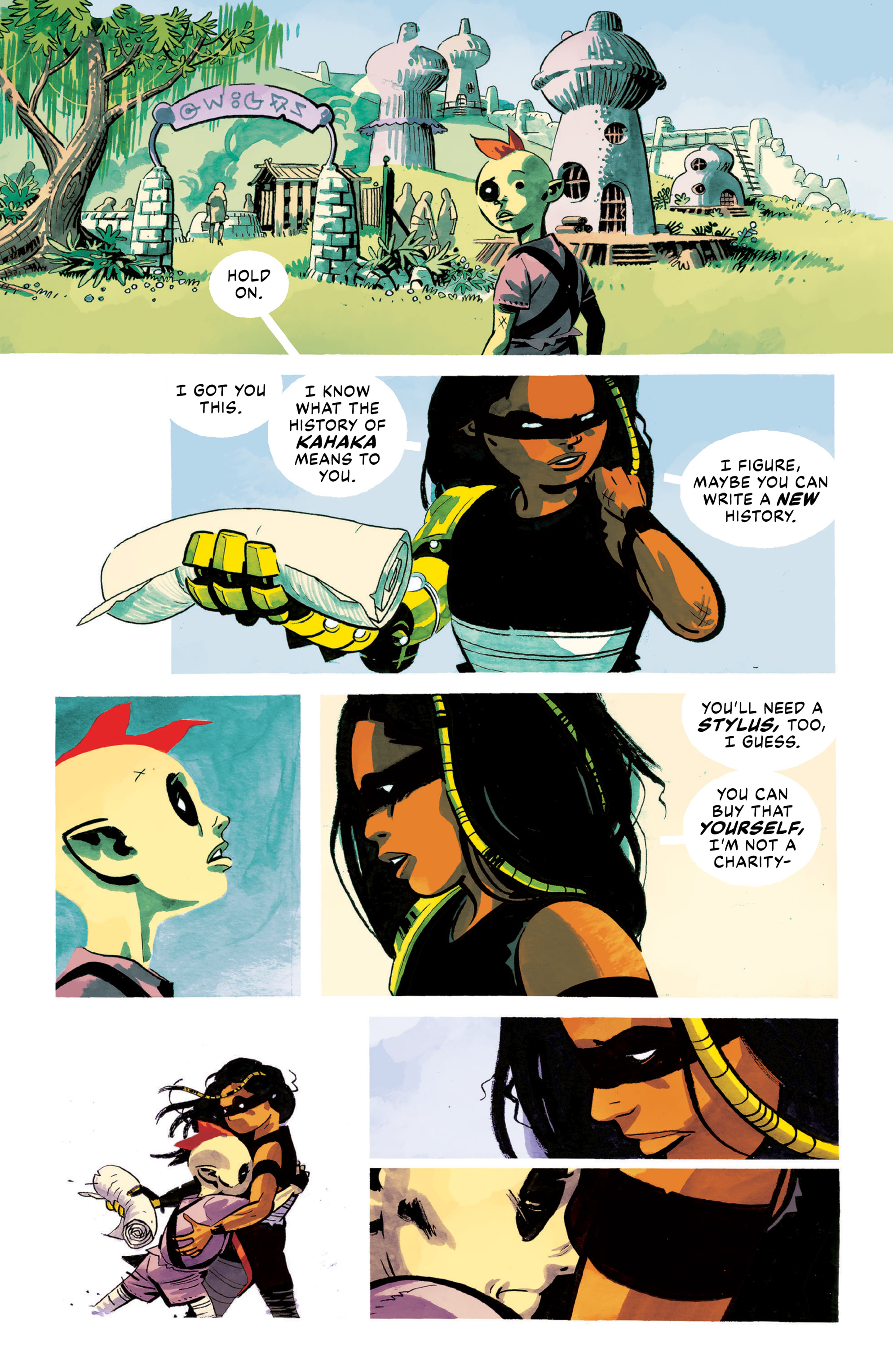 Read online Kaya comic -  Issue #5 - 11