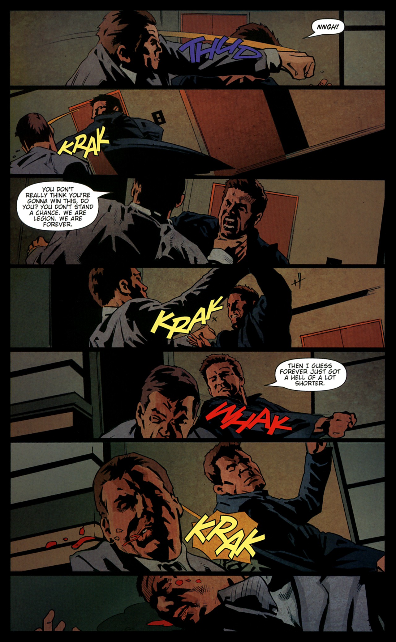 Read online Angel: Not Fade Away comic -  Issue #3 - 19