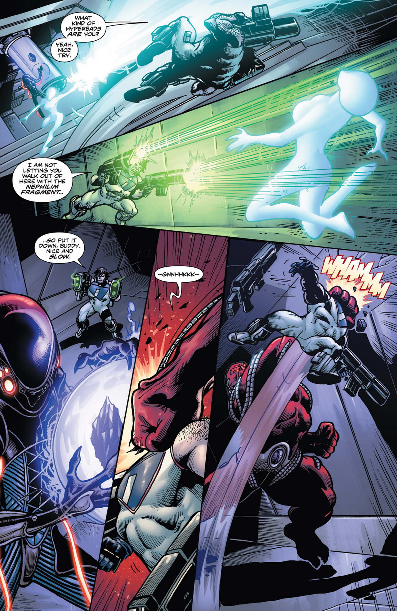 Read online The Hypernaturals comic -  Issue #9 - 16