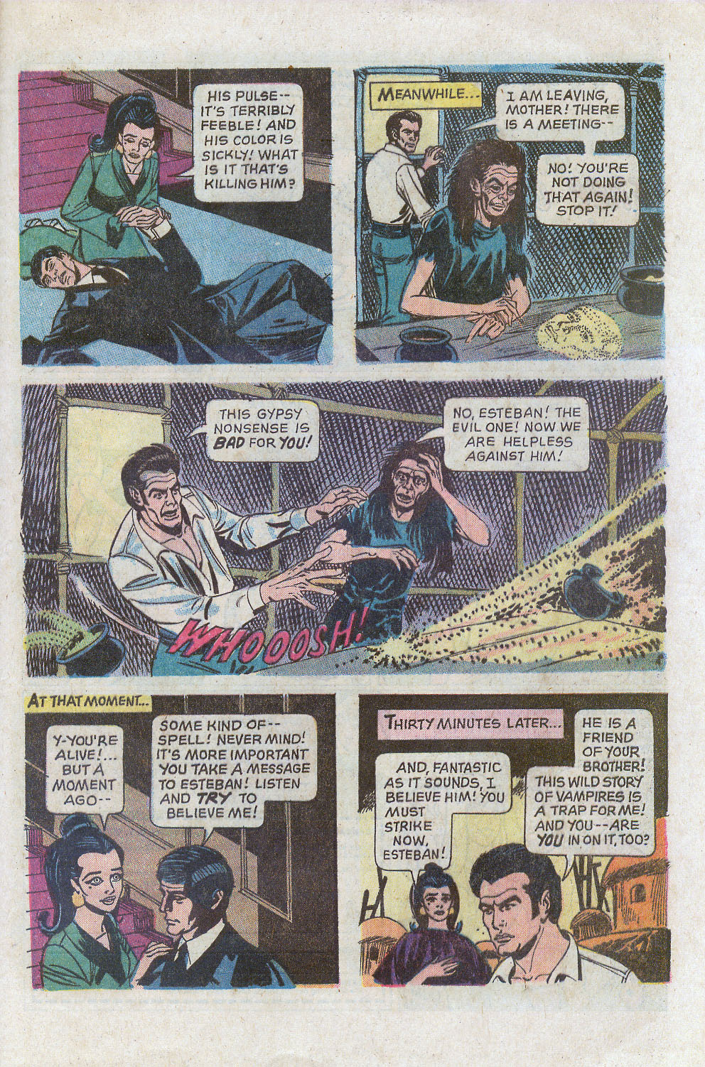 Read online Dark Shadows (1969) comic -  Issue #24 - 29