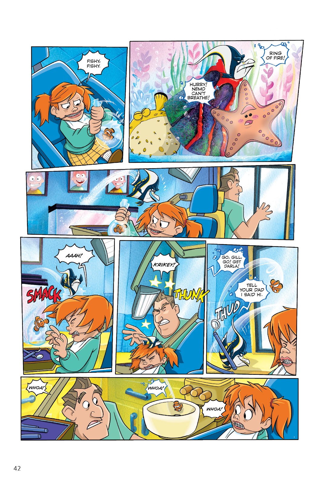 Disney/PIXAR Finding Nemo and Finding Dory: The Story of the Movies in Comics issue TPB - Page 42