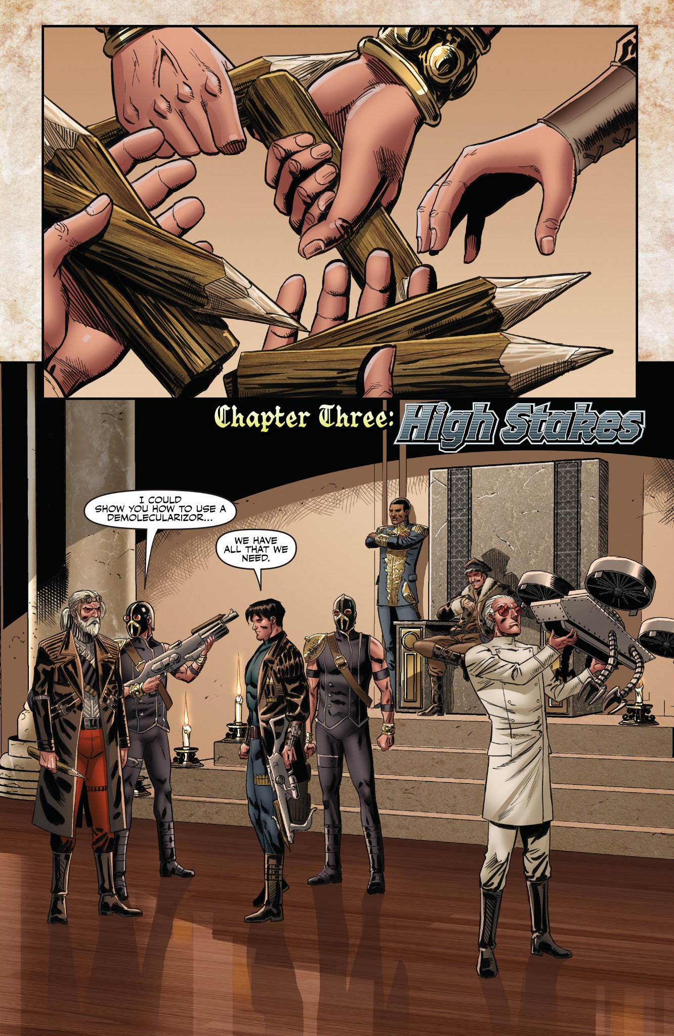 Read online Legenderry: Vampirella comic -  Issue # _TPB - 55