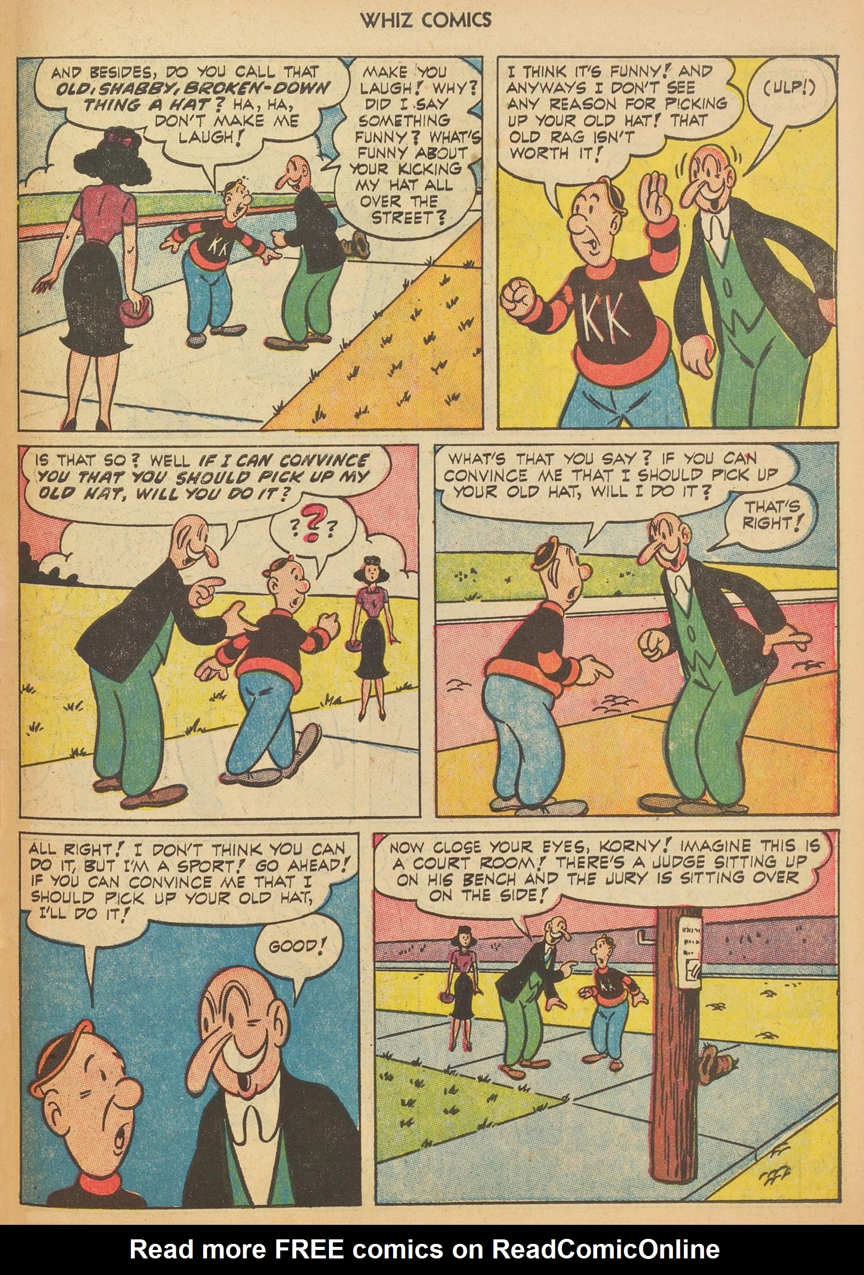 Read online WHIZ Comics comic -  Issue #153 - 27