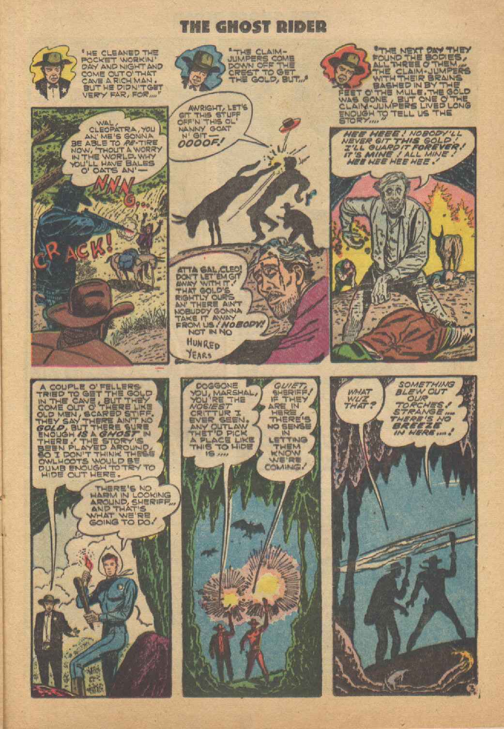 Read online The Ghost Rider (1950) comic -  Issue #13 - 21
