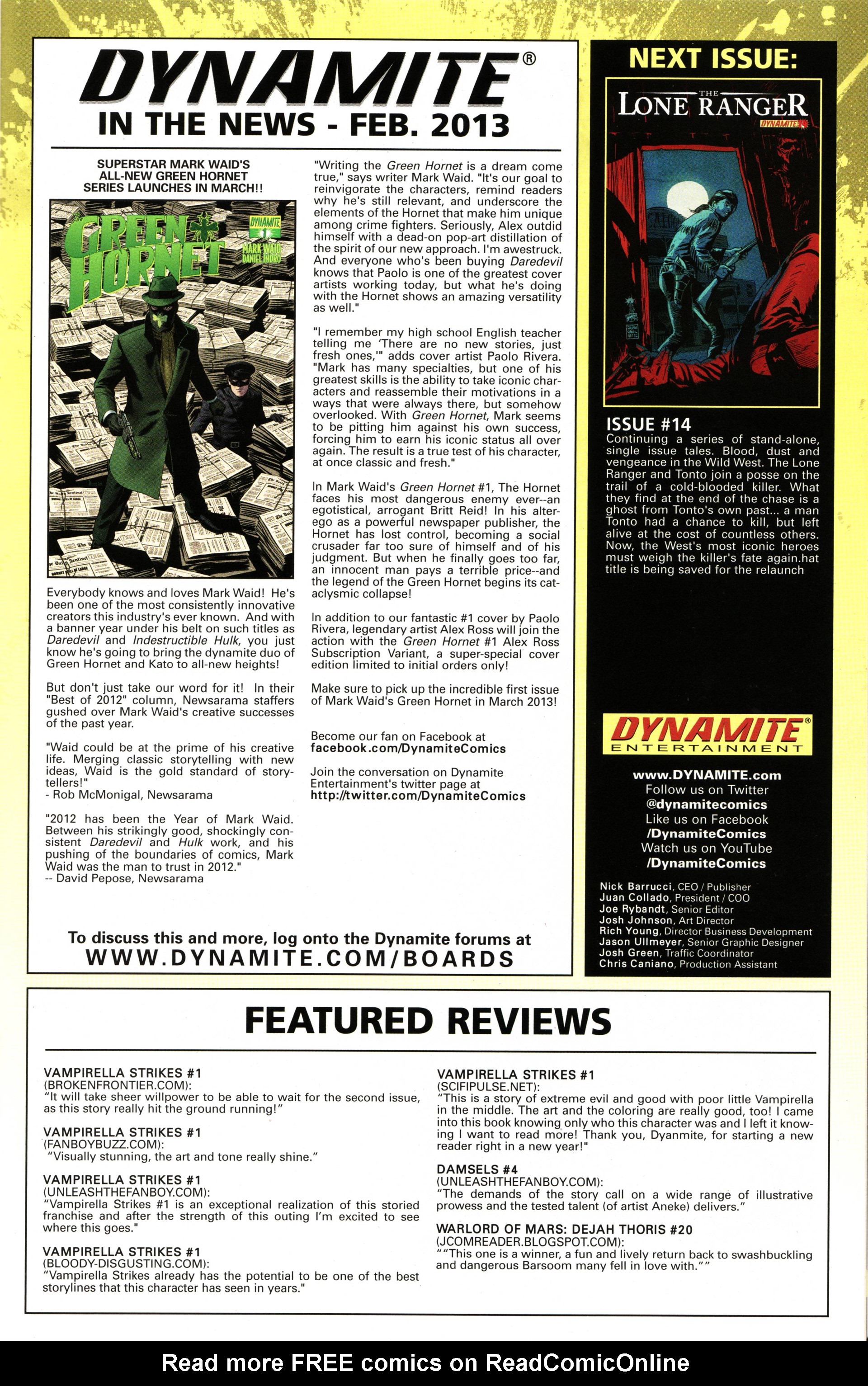 Read online The Lone Ranger (2012) comic -  Issue #13 - 26