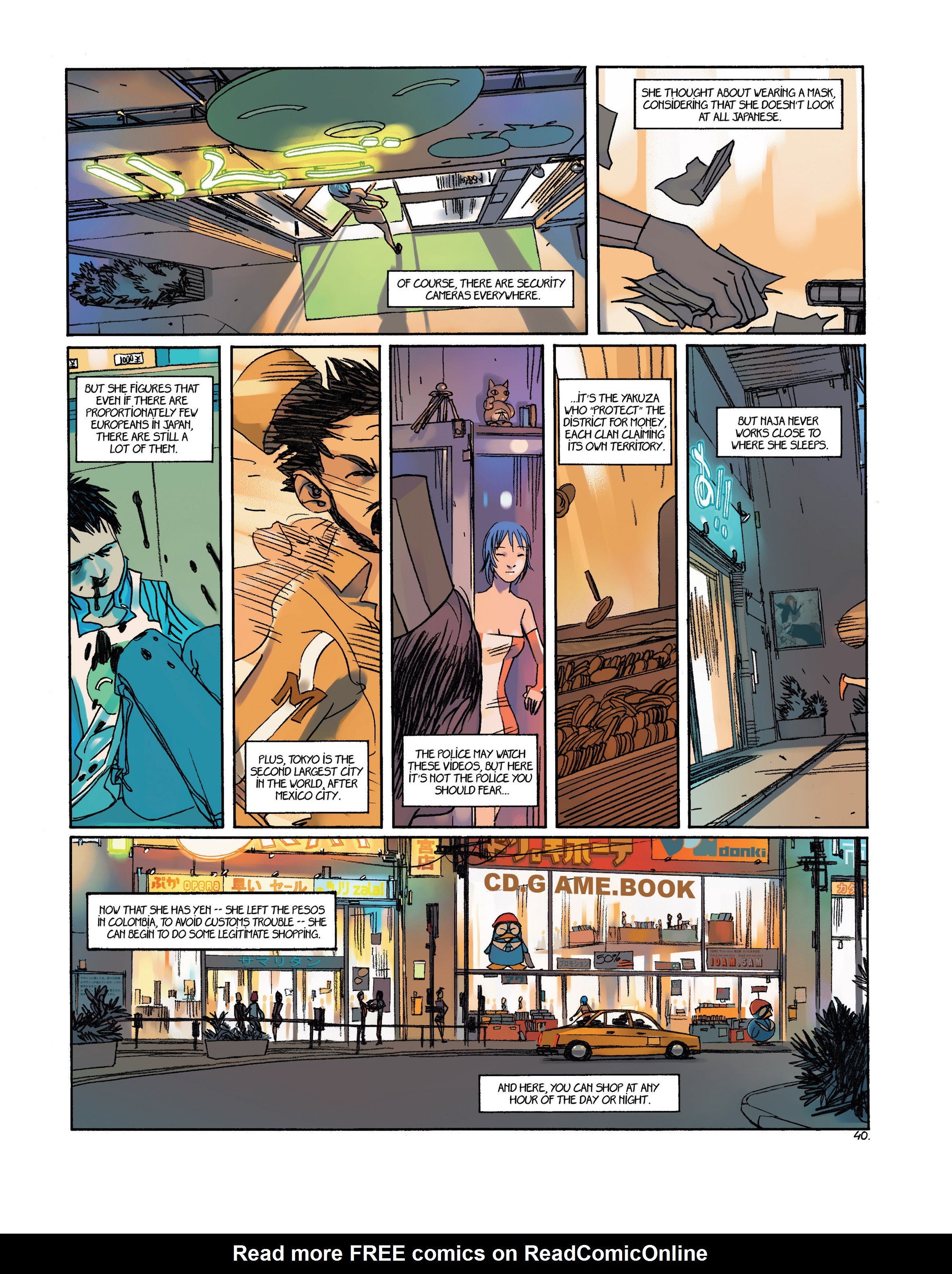 Read online Naja comic -  Issue #4 - 21