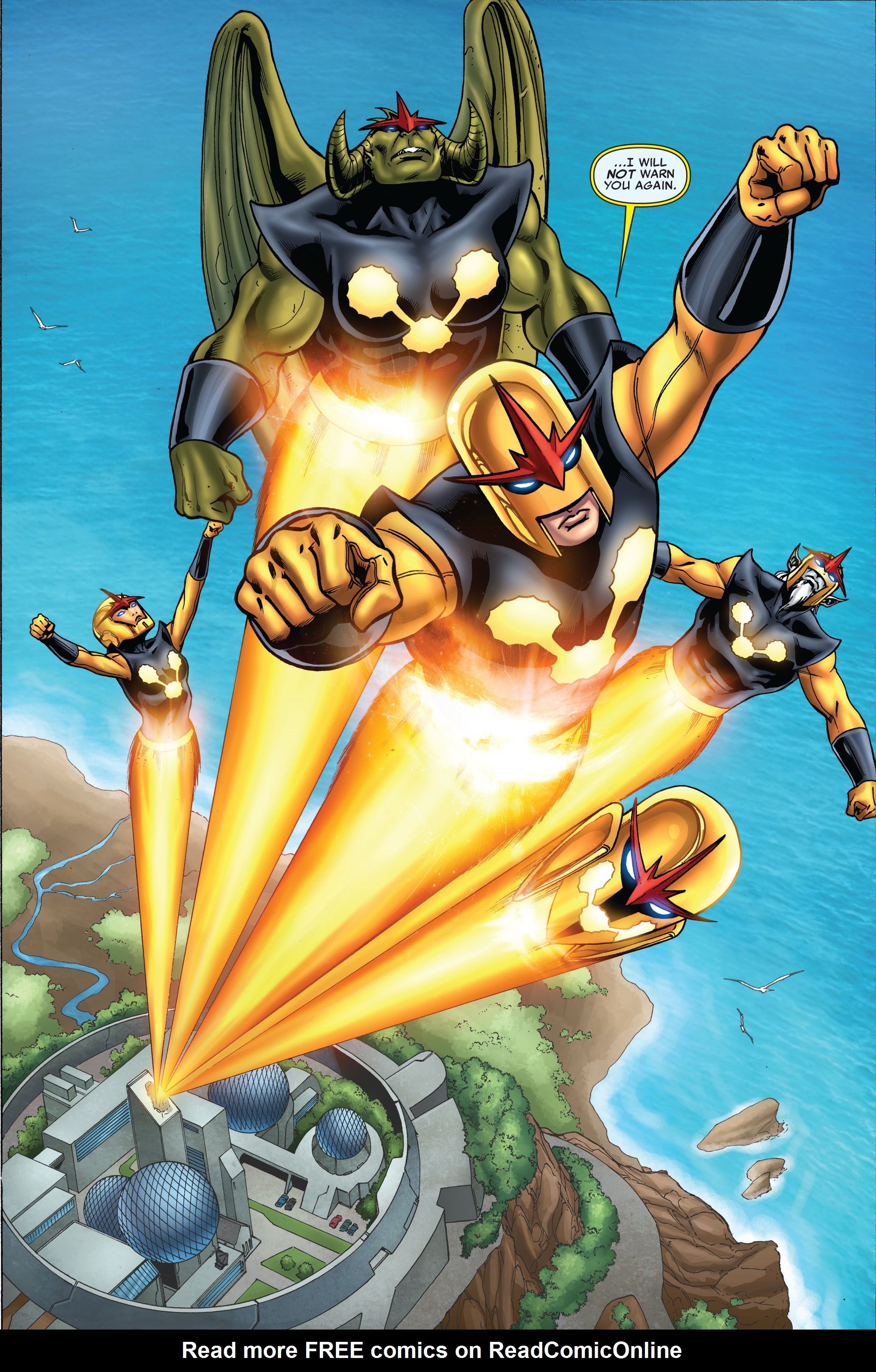 Read online Nova (2007) comic -  Issue #22 - 22