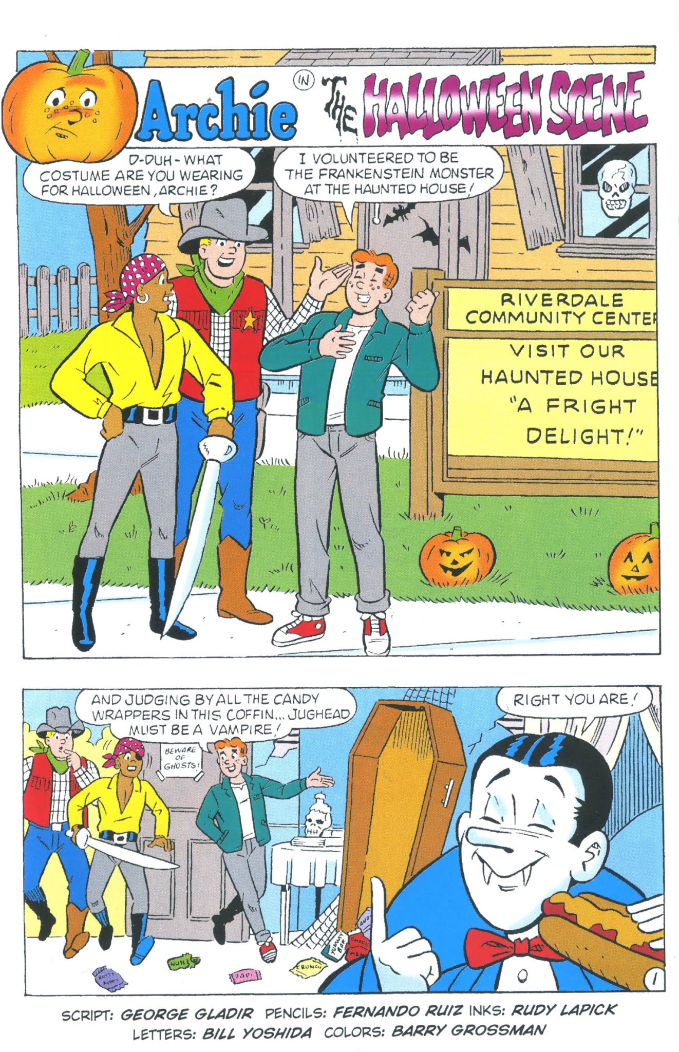 Read online Halloween Comic Fest 2018 comic -  Issue # Archie 's Mad-House Mayhem - 9