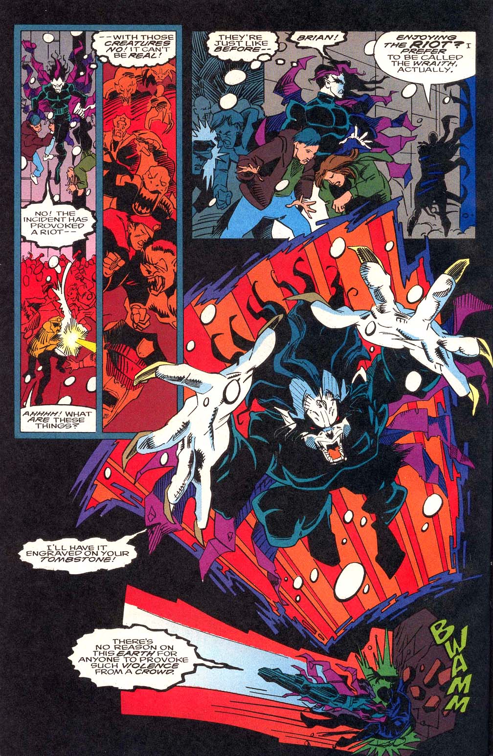 Read online Morbius: The Living Vampire (1992) comic -  Issue #18 - 20