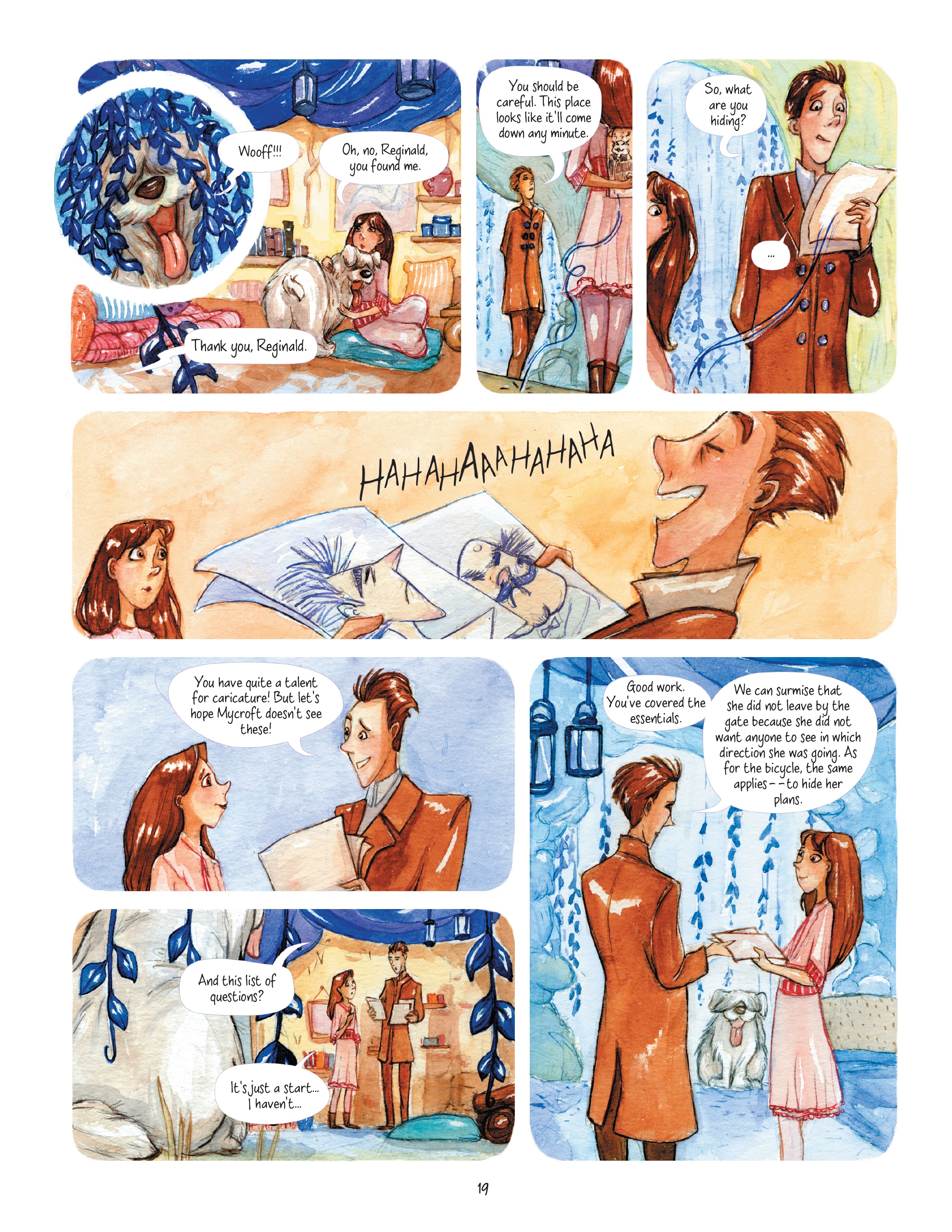 Read online An Enola Holmes Mystery comic -  Issue #1 - 21