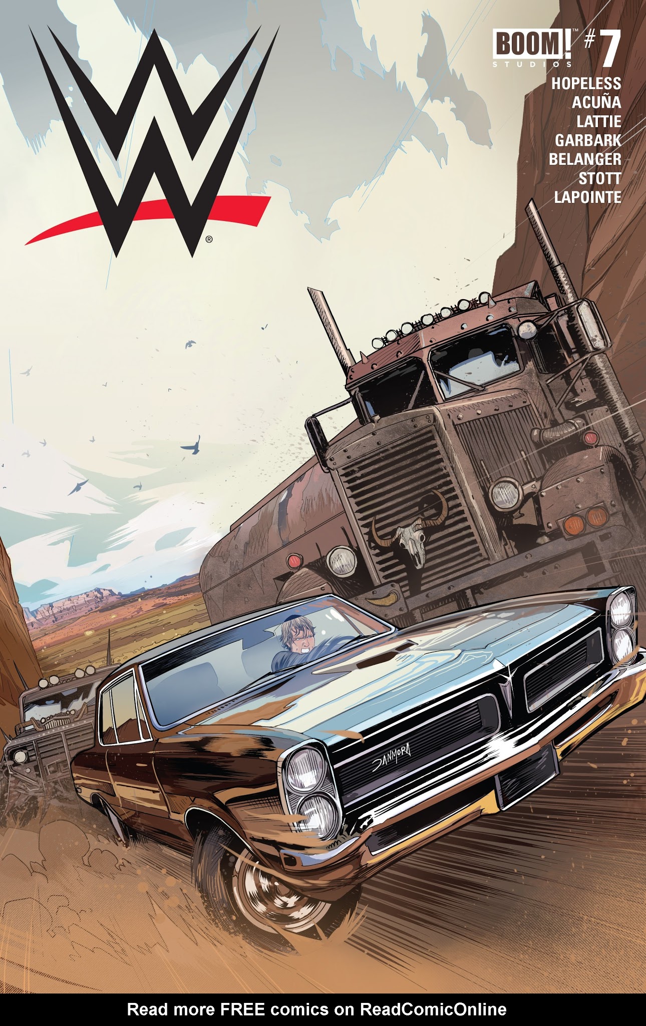 Read online WWE comic -  Issue #7 - 1