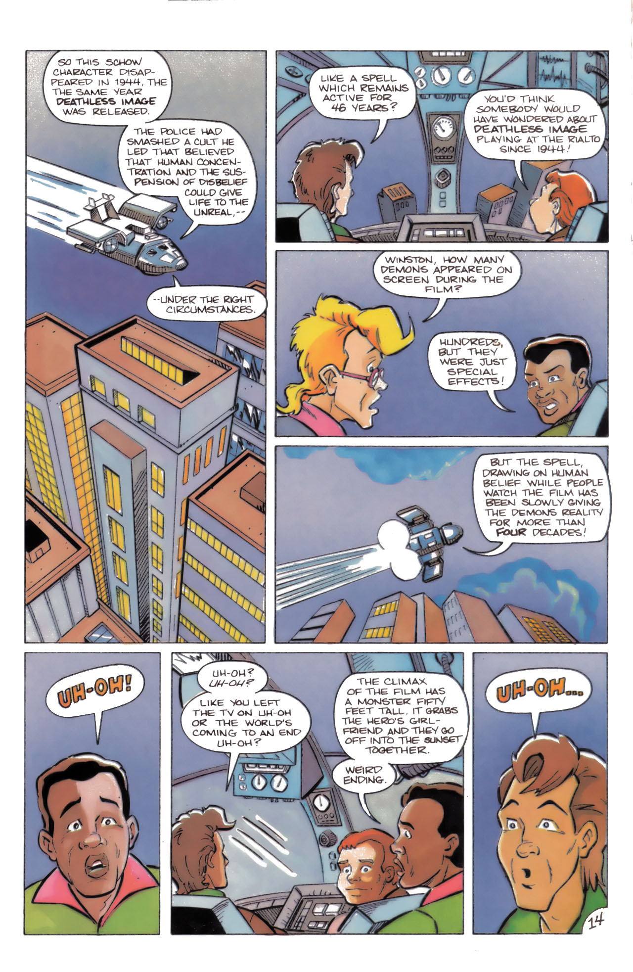 Read online Real Ghostbusters comic -  Issue #23 - 21