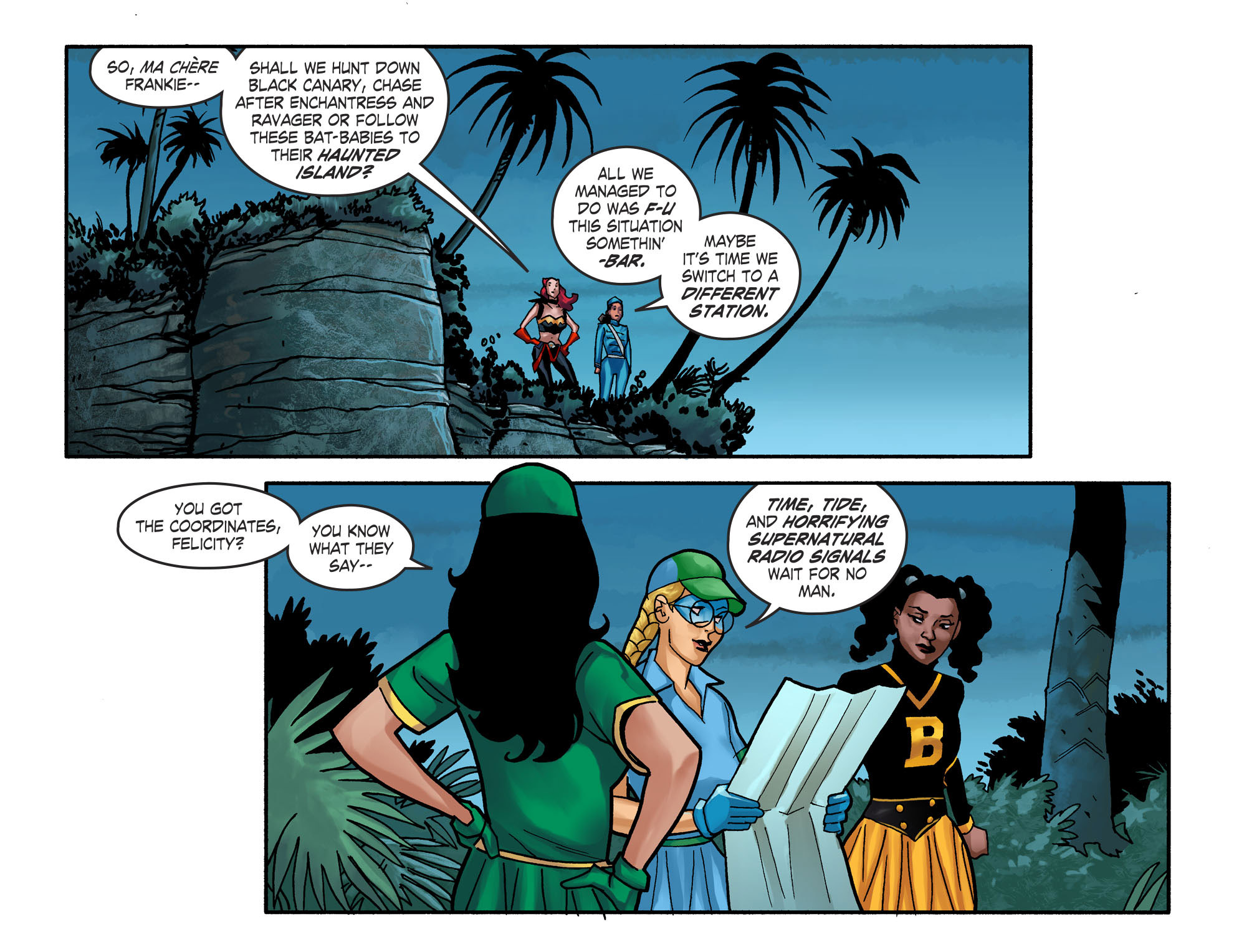 Read online Bombshells: United comic -  Issue #28 - 21