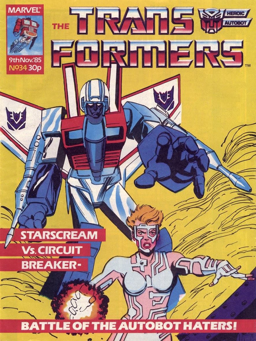 Read online The Transformers (UK) comic -  Issue #34 - 1