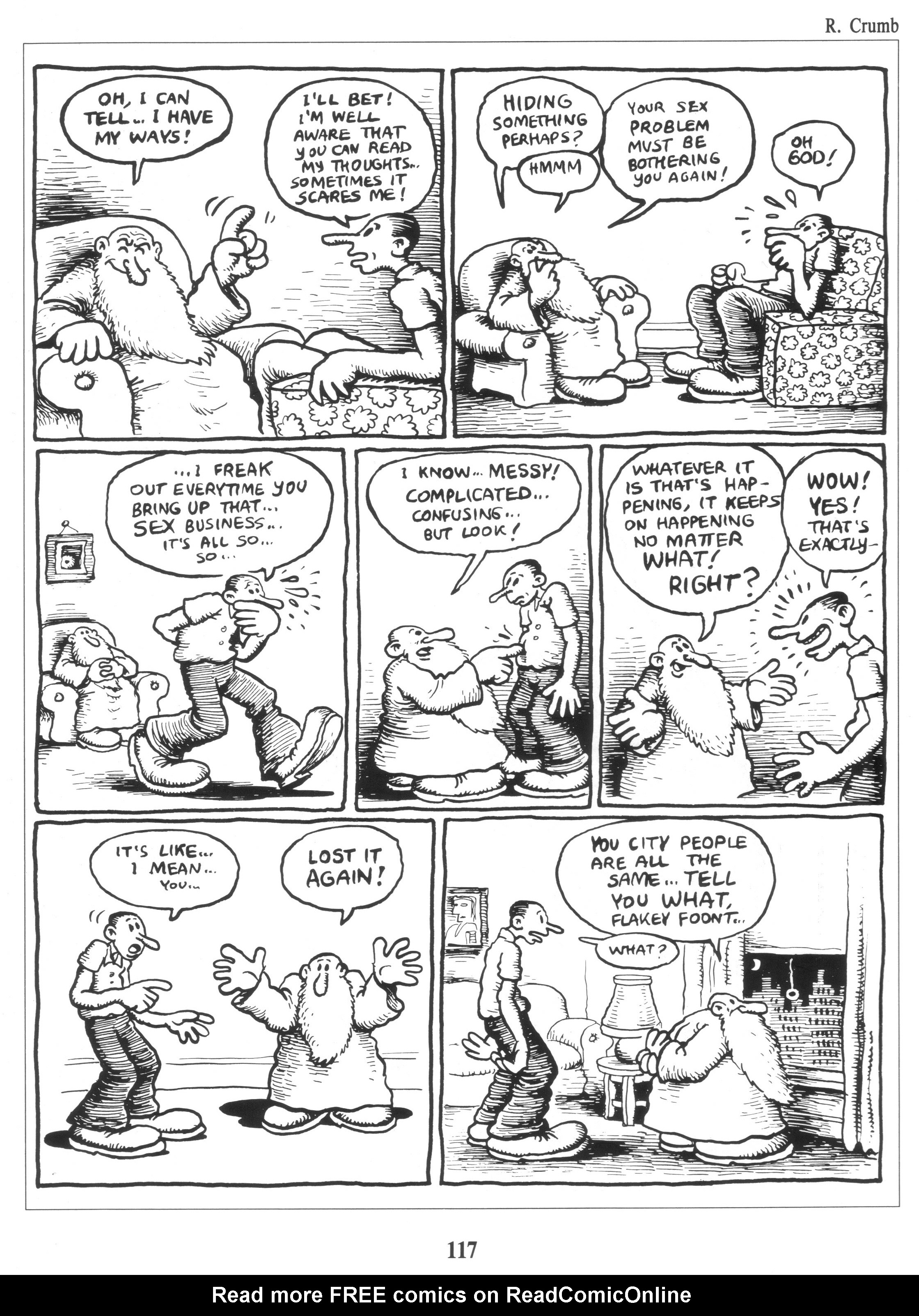 Read online The Complete Crumb Comics comic -  Issue # TPB 4 - 131