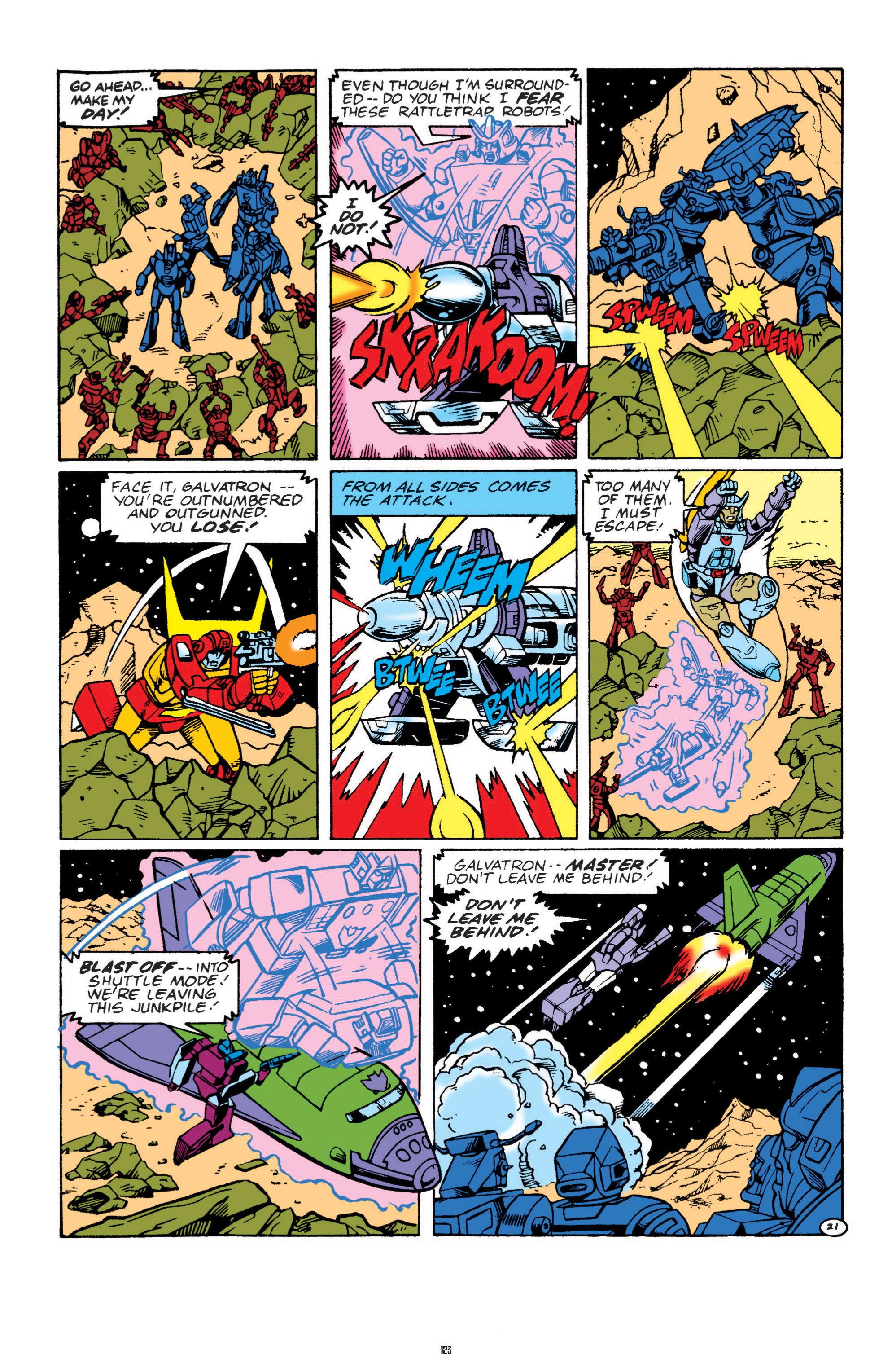 Read online The Transformers Classics comic -  Issue # TPB 4 - 124