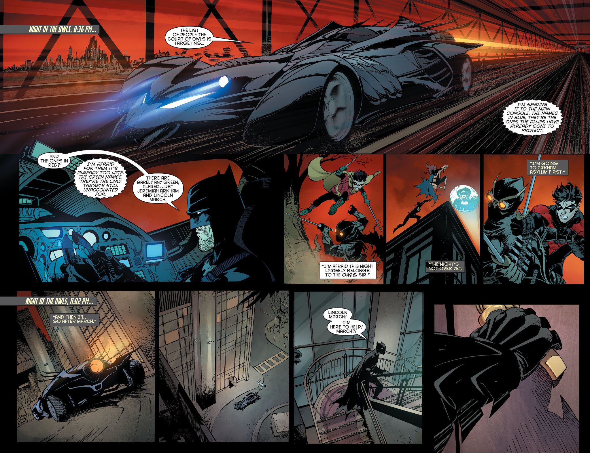 Read online Batman (2011) comic -  Issue # _The Court of Owls Saga (DC Essential Edition) (Part 2) - 98