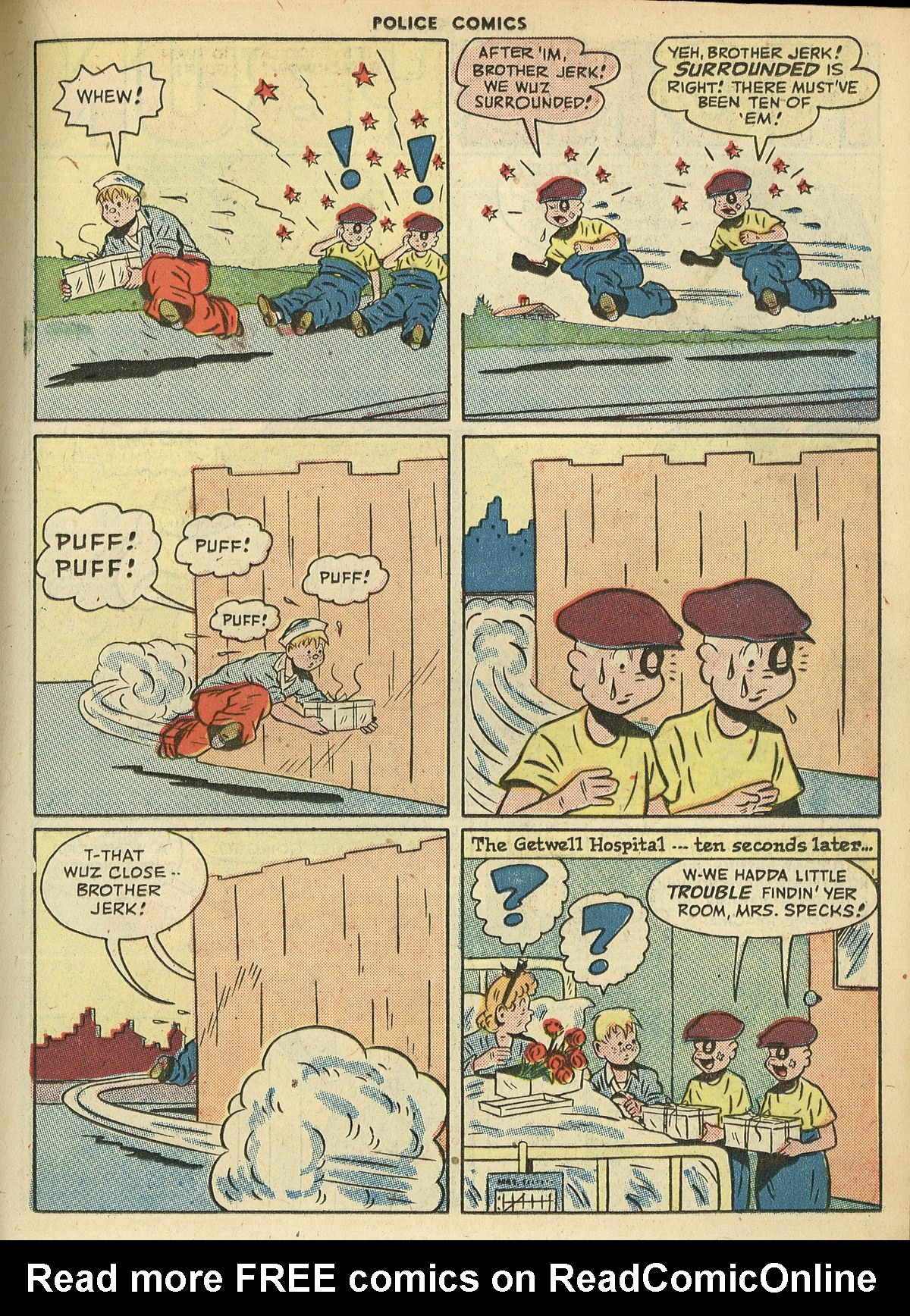 Read online Police Comics comic -  Issue #71 - 19
