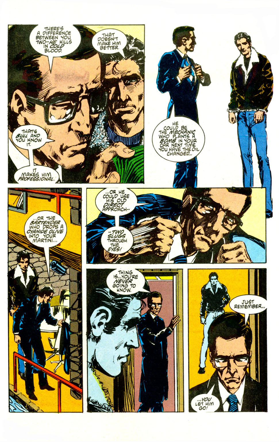 Read online Jon Sable, Freelance comic -  Issue #25 - 12