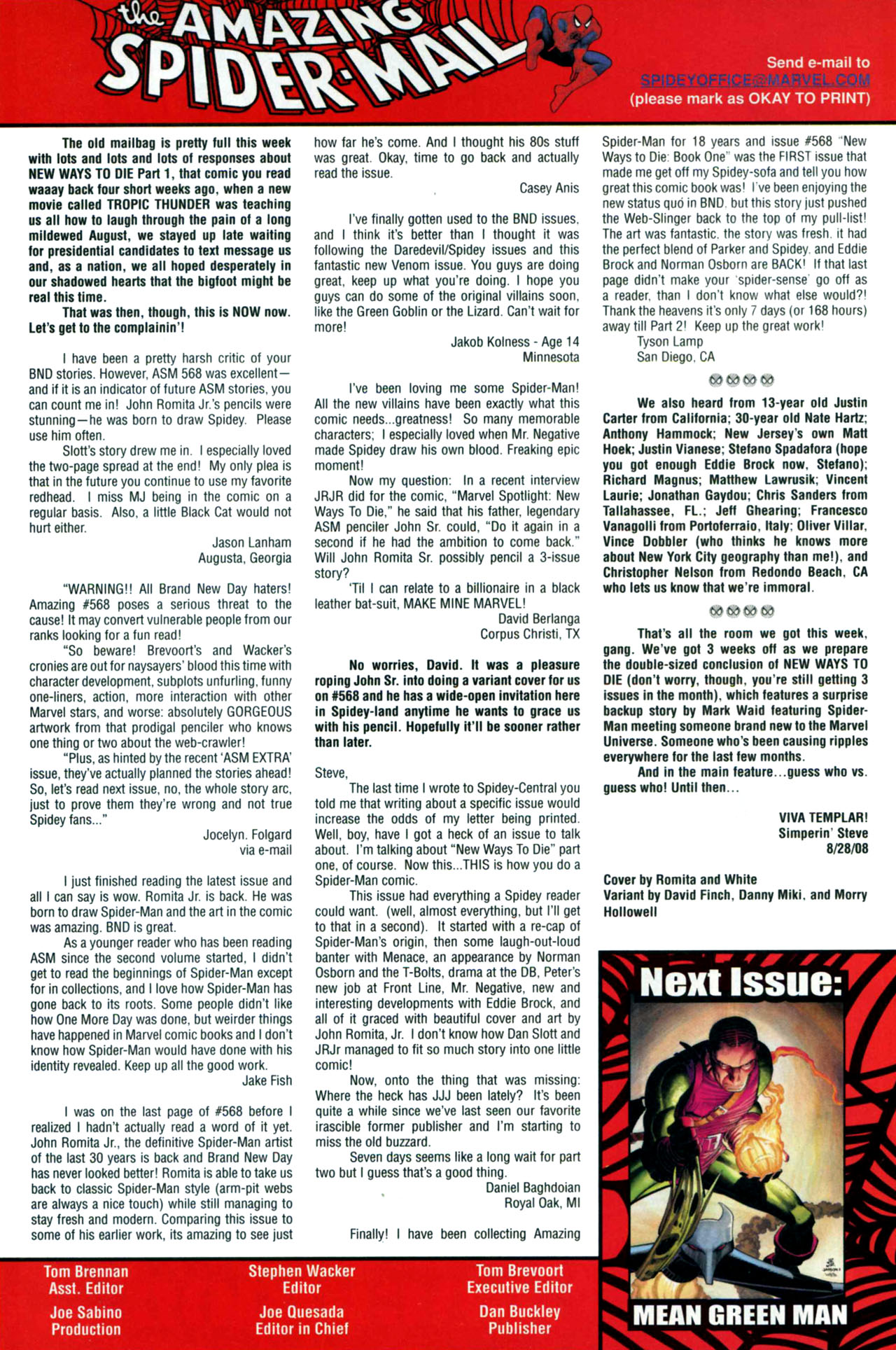 Read online Spider-Man: New Ways to Die comic -  Issue # TPB (Part 2) - 43