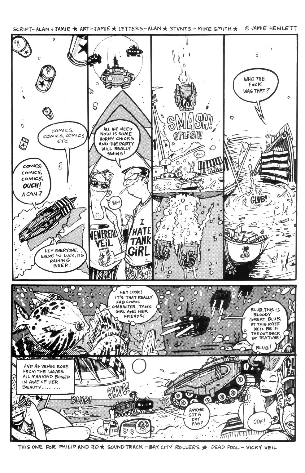 Read online Tank Girl (1991) comic -  Issue #3 - 5