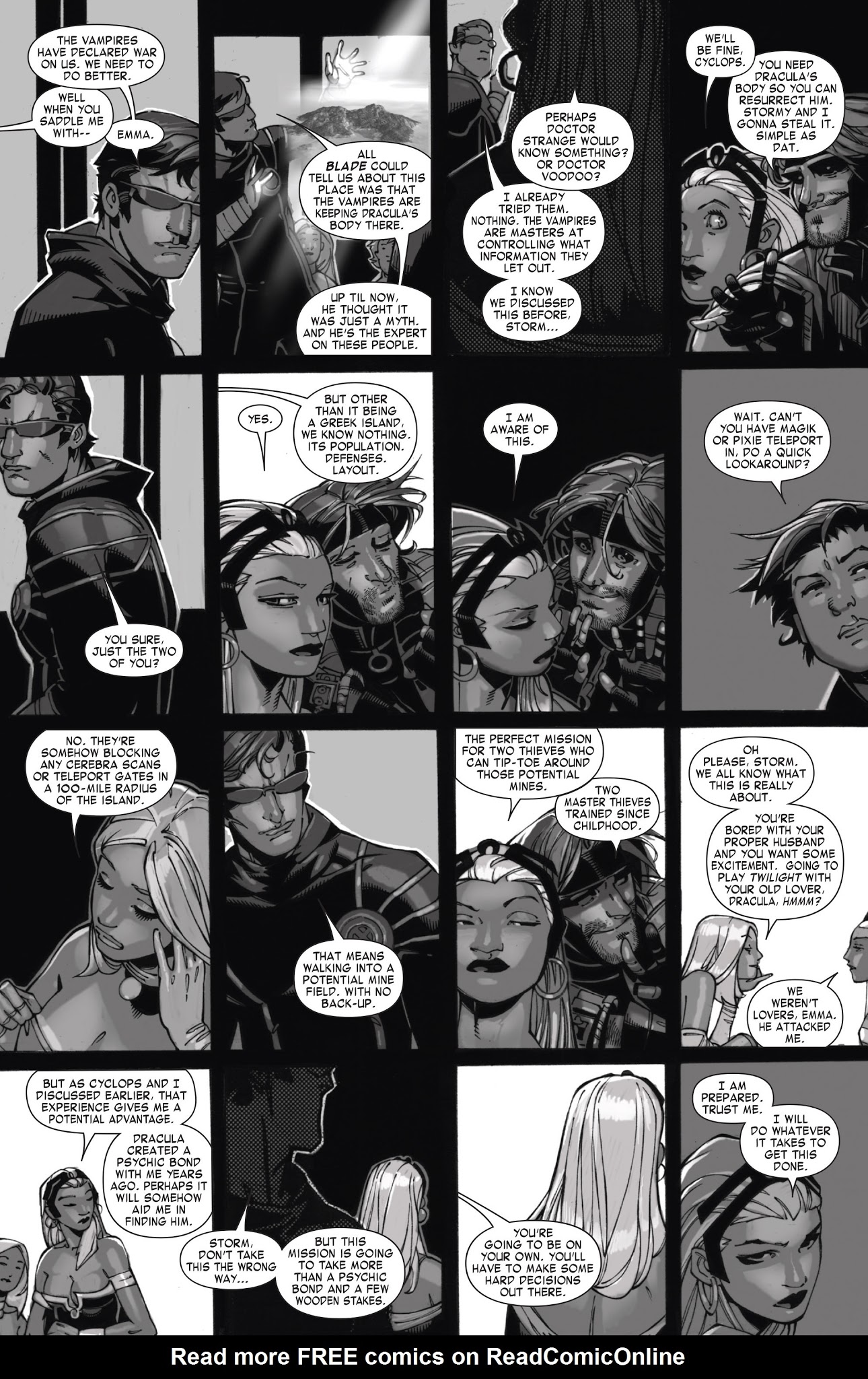 Read online X-Men: Curse of the Mutants - X-Men Vs. Vampires comic -  Issue # TPB - 12