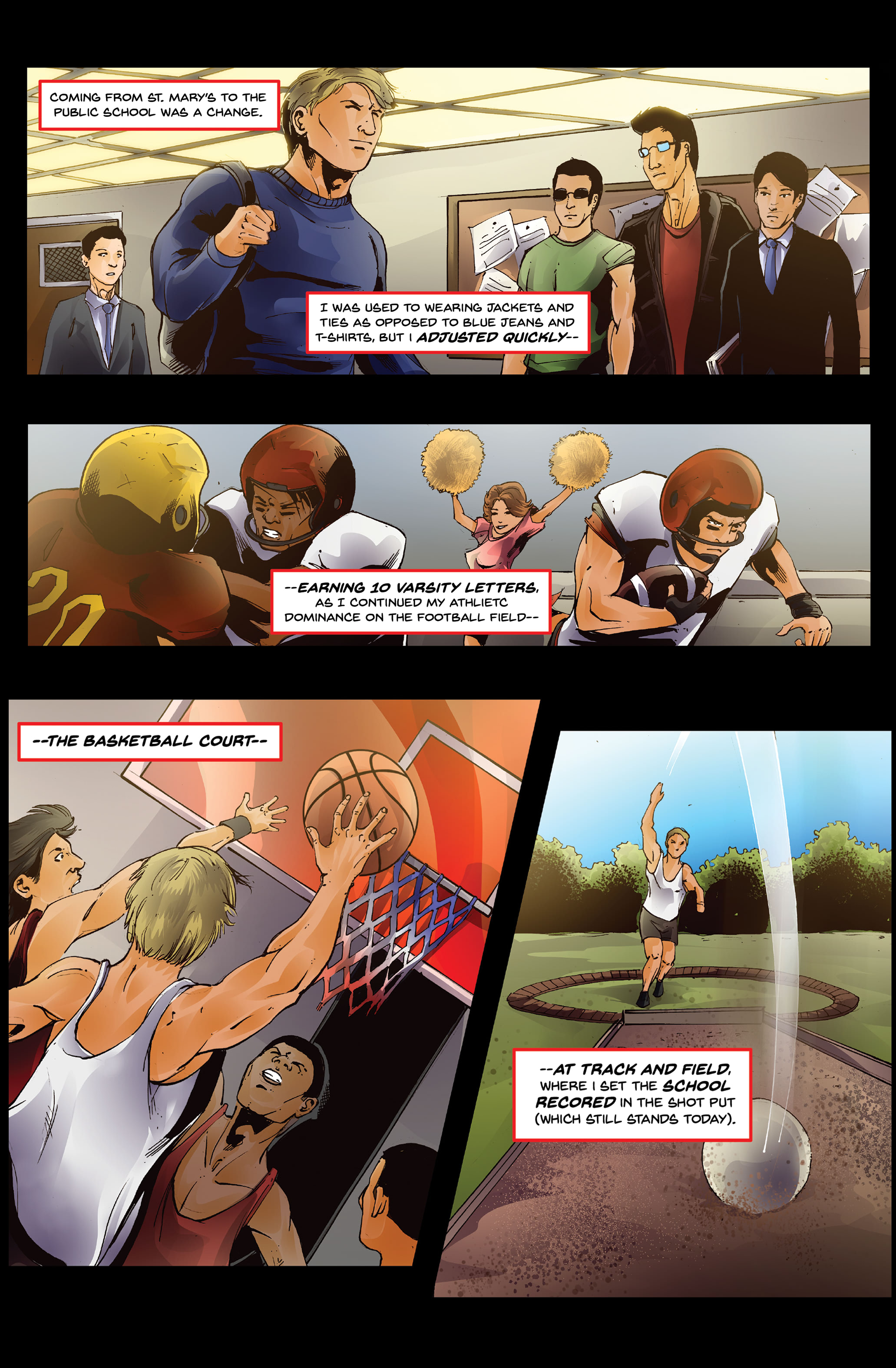 Read online Hacksaw Jim Duggan comic -  Issue #1 - 15