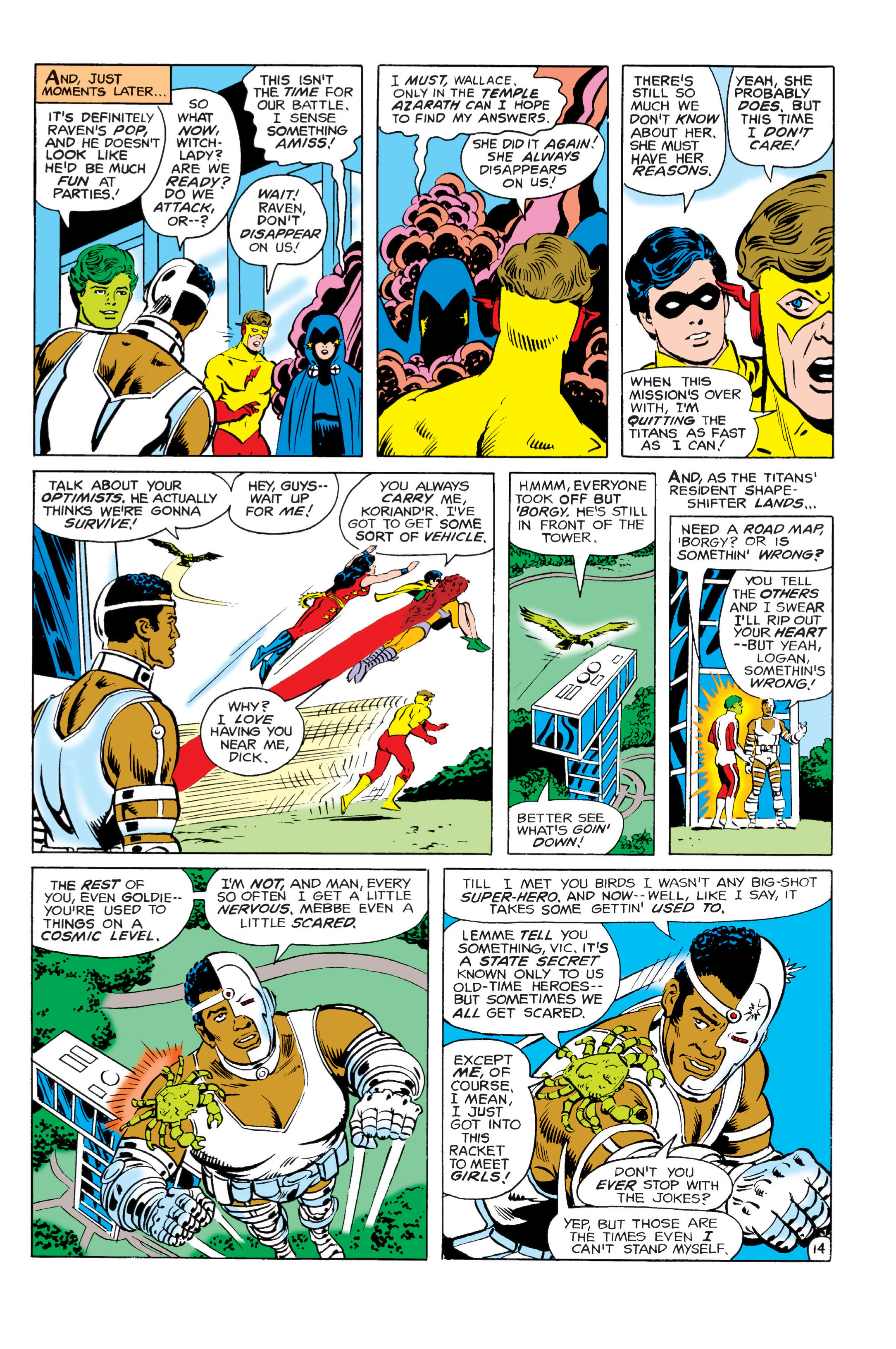 Read online The New Teen Titans (1980) comic -  Issue #5 - 15