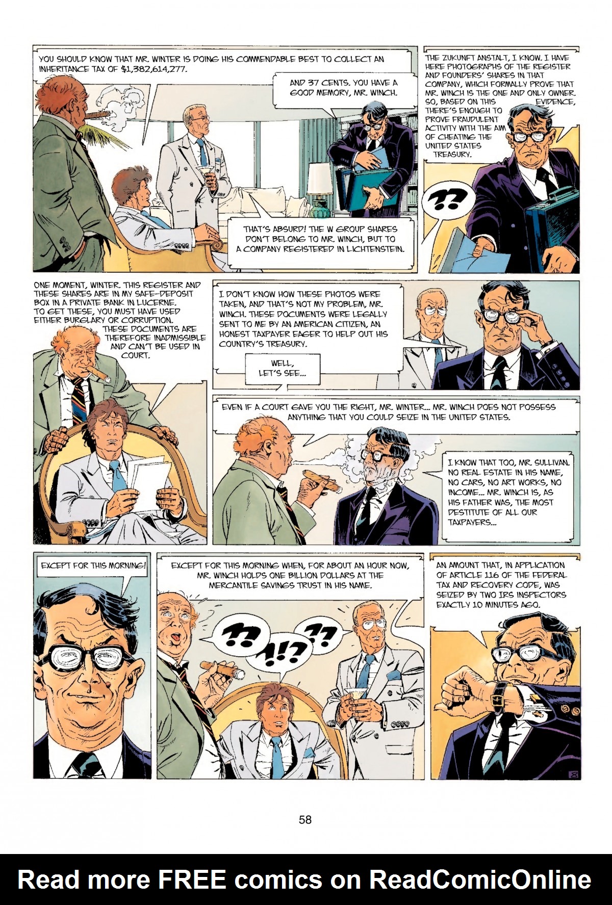 Read online Largo Winch comic -  Issue #2 - 57