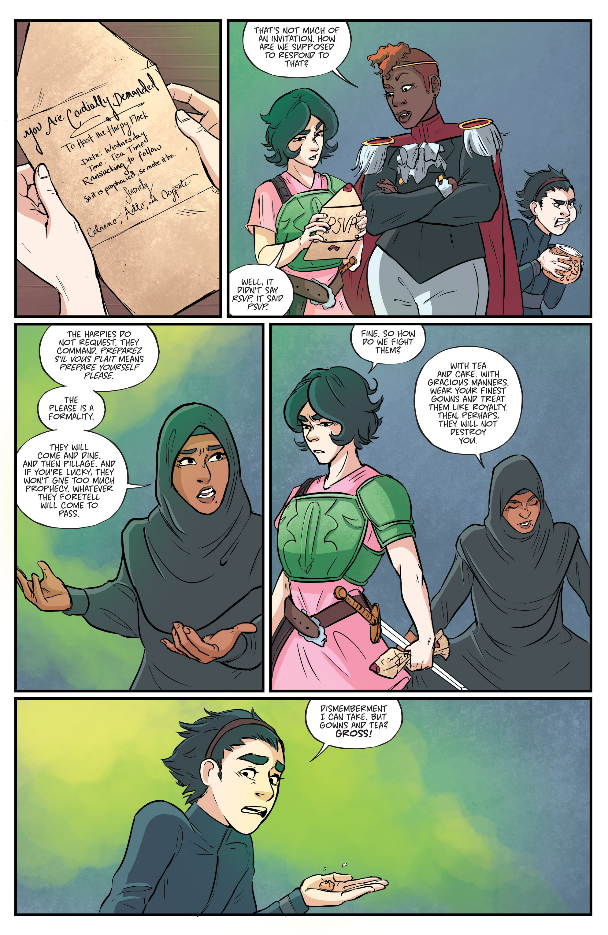 Read online Ladycastle comic -  Issue #3 - 9