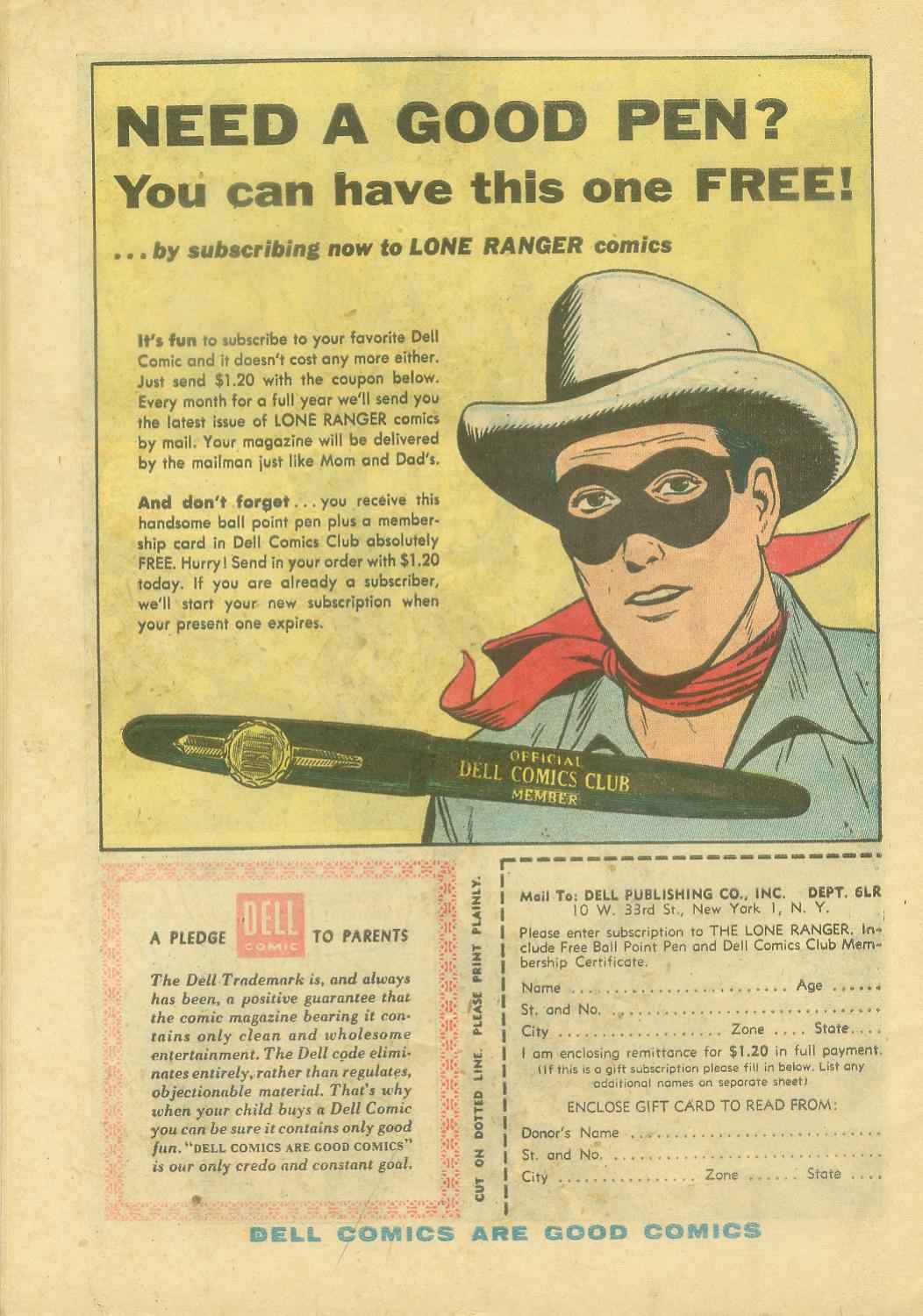 Read online The Lone Ranger (1948) comic -  Issue #108 - 34