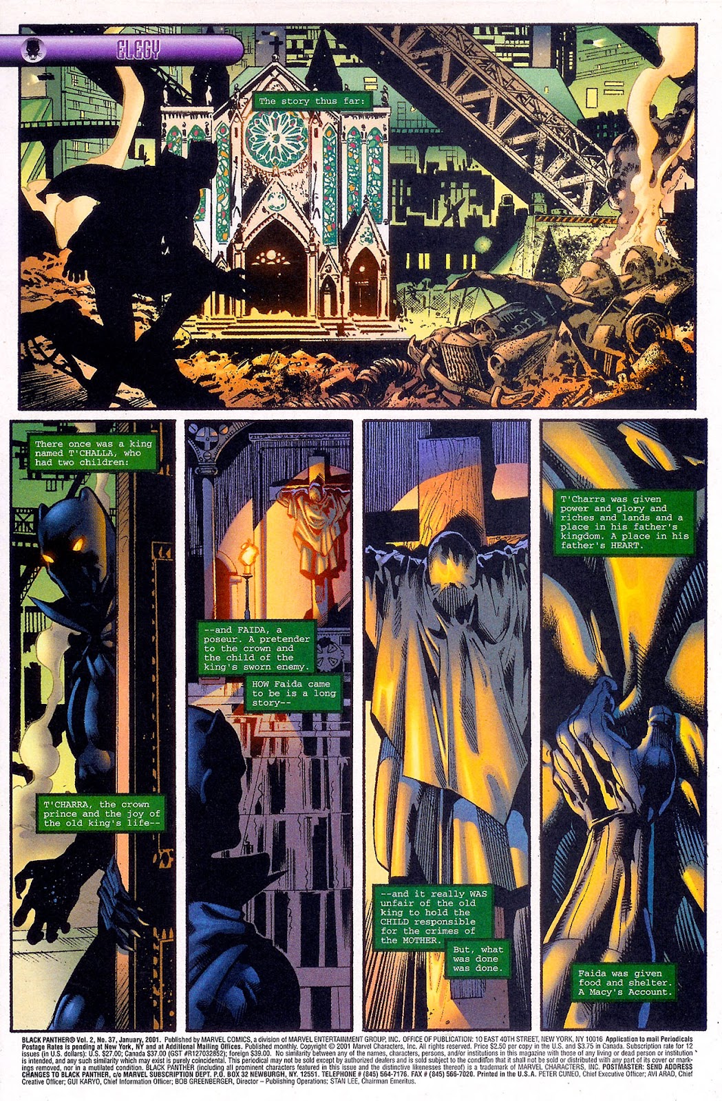 Black Panther (1998) issue 37 - Page 2