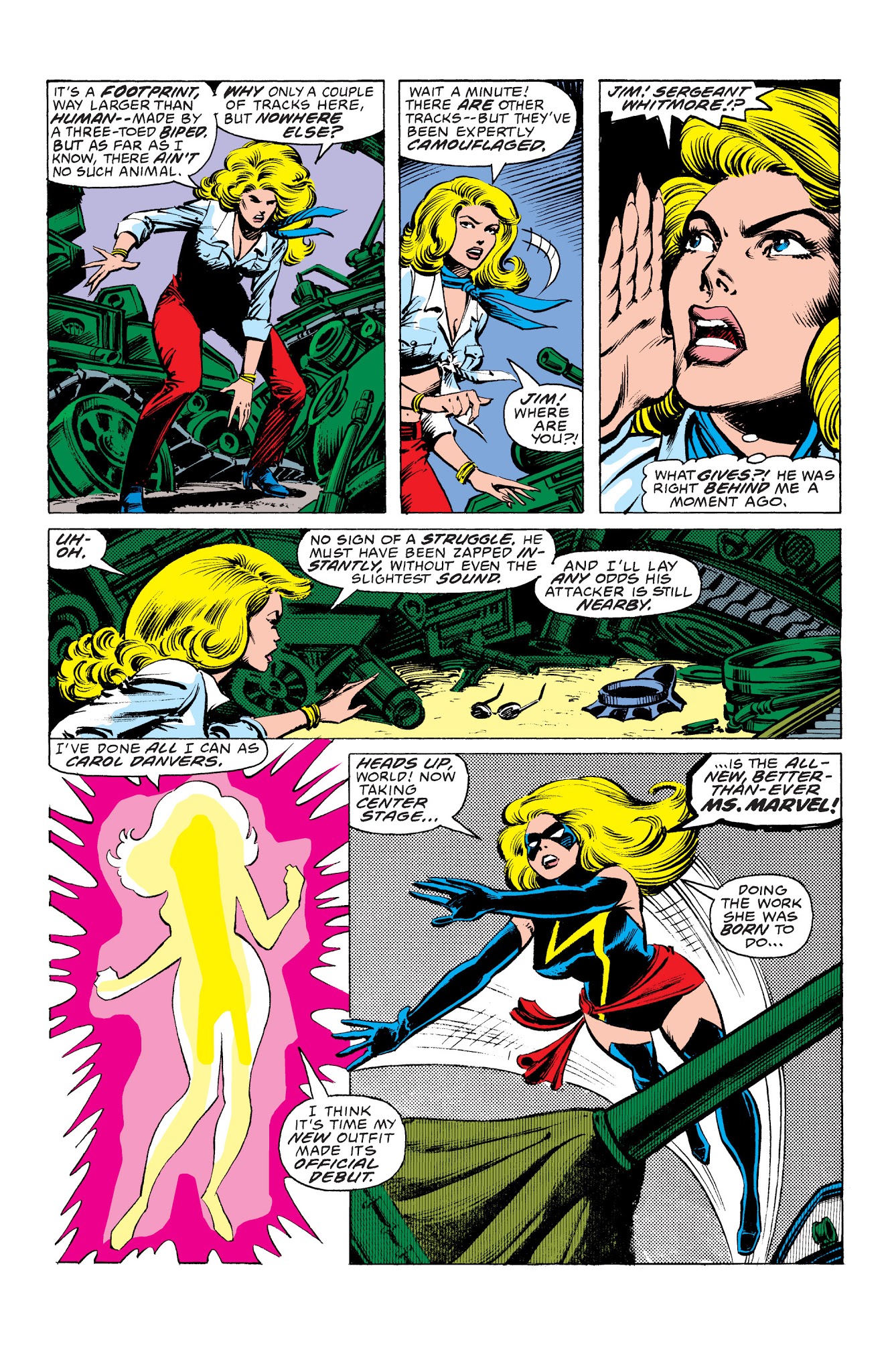 Read online Marvel Masterworks: Ms. Marvel comic -  Issue # TPB 2 - 104