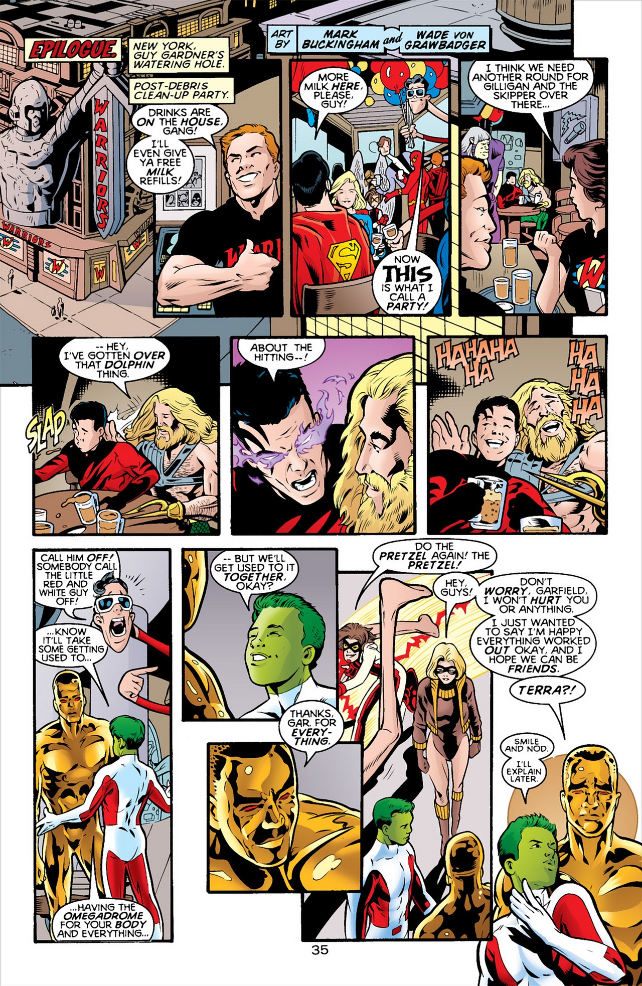 Read online JLA/Titans comic -  Issue #3 - 32