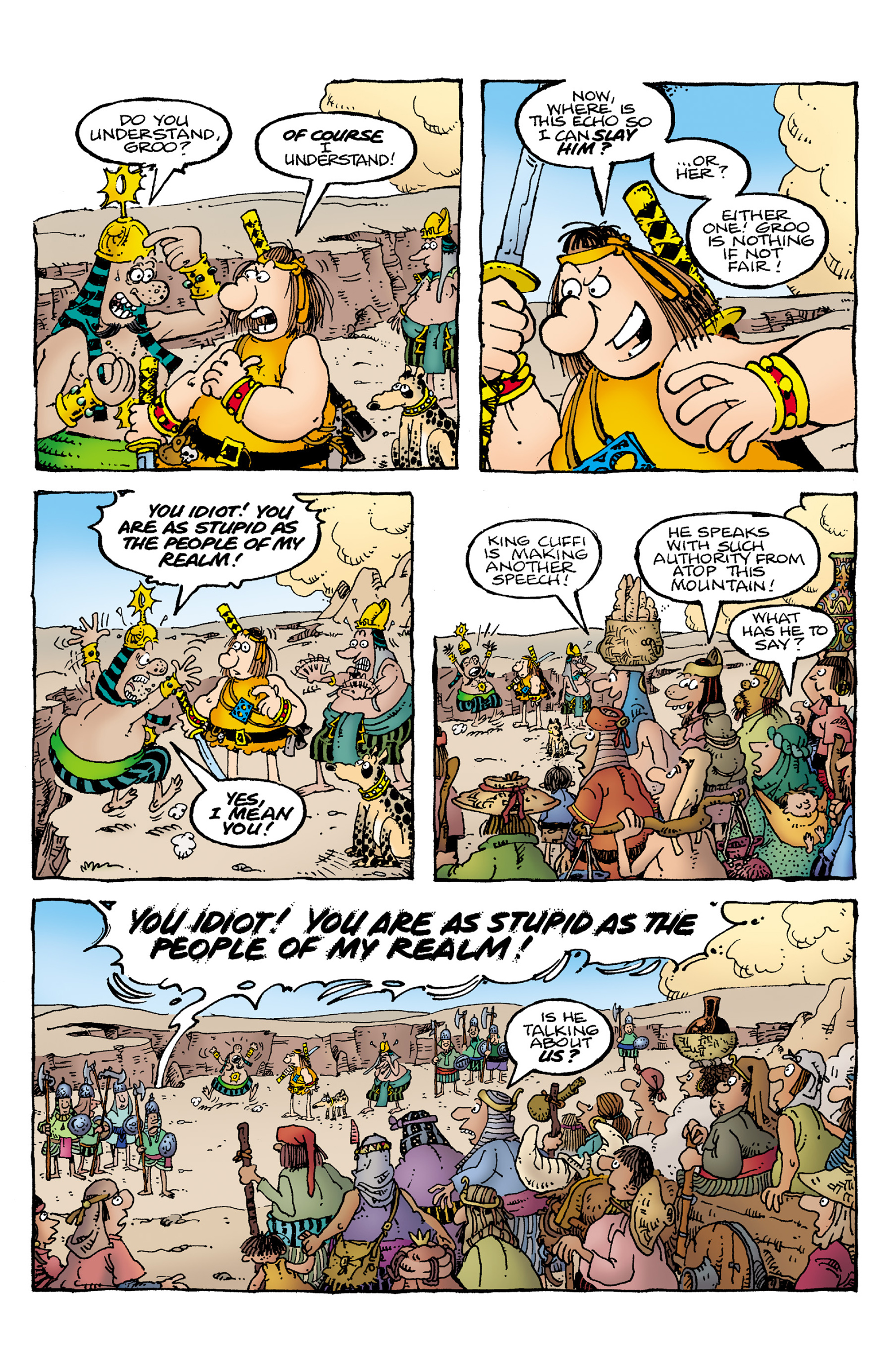 Read online Groo: Fray of the Gods comic -  Issue #4 - 17