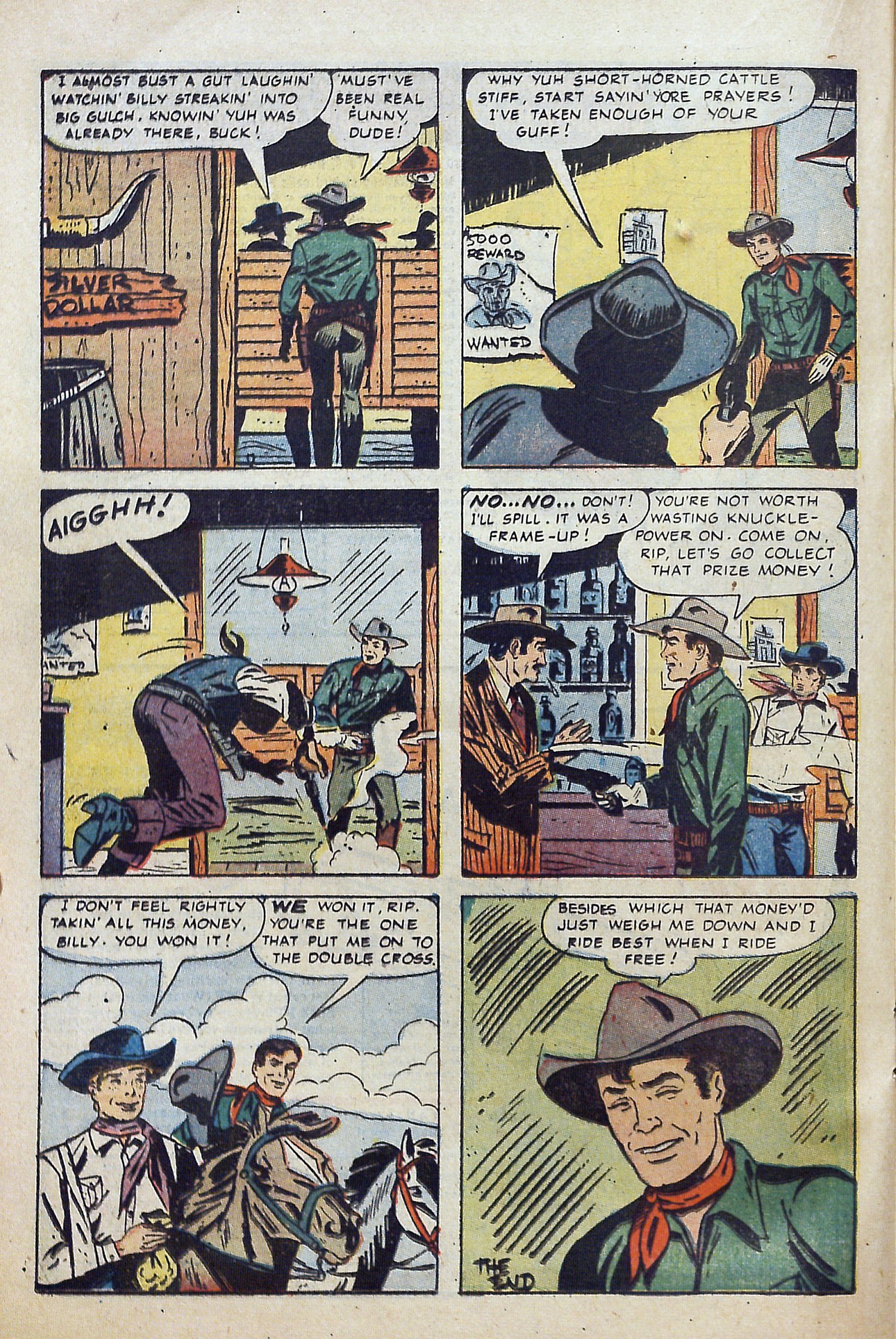 Read online Billy the Kid Adventure Magazine comic -  Issue #22 - 20