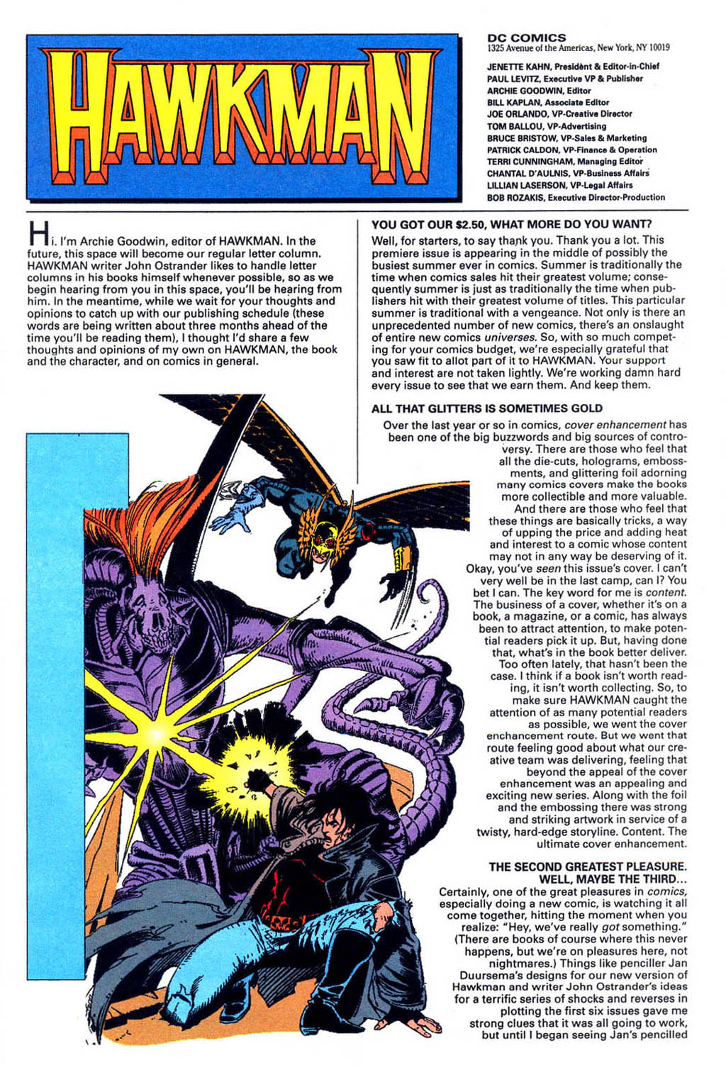 Read online Hawkman (1993) comic -  Issue #1 - 26